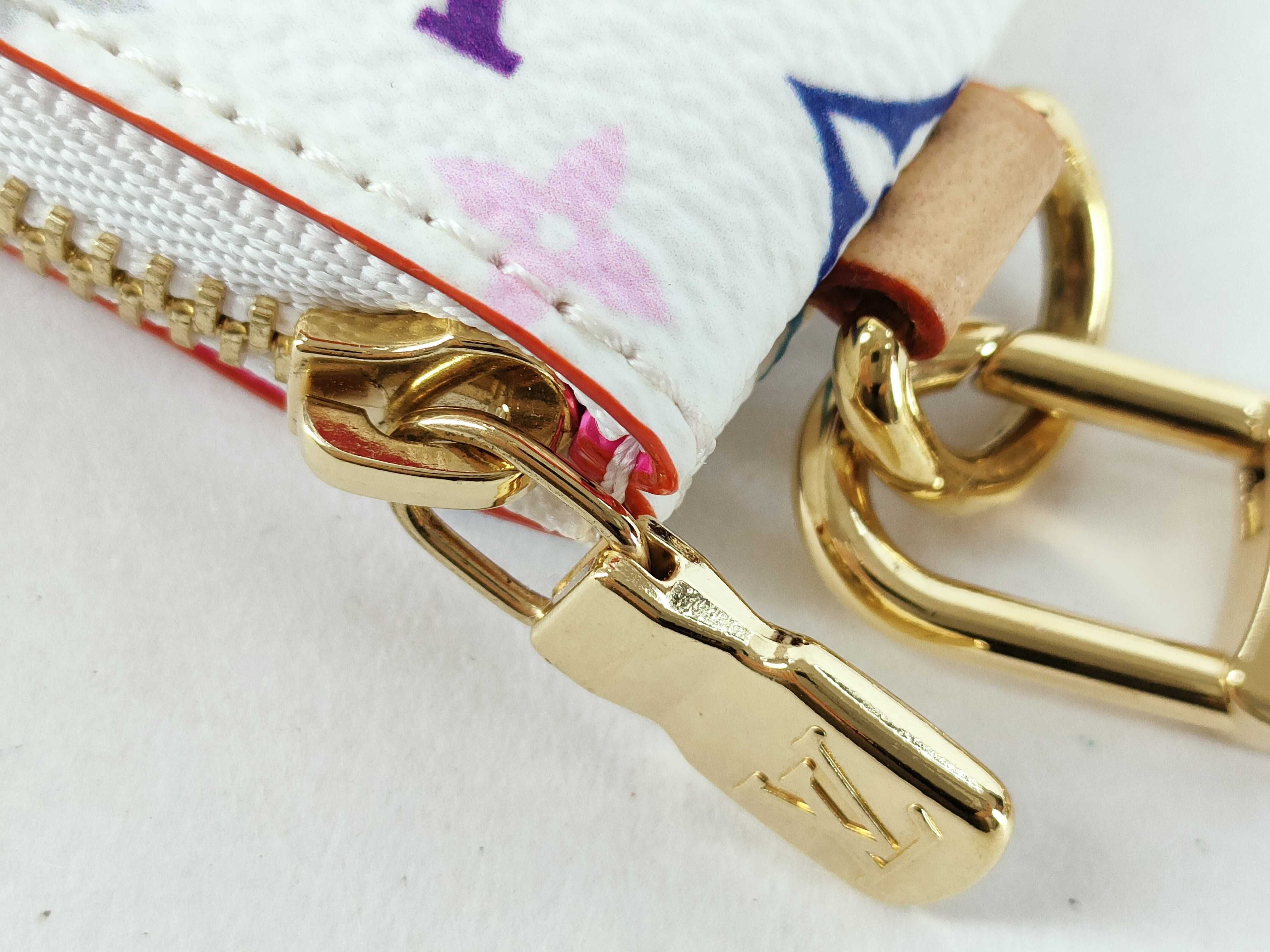 Monogram Multicolor Louis Vuitton White Silent Color Single Shoulder Bag — view 10