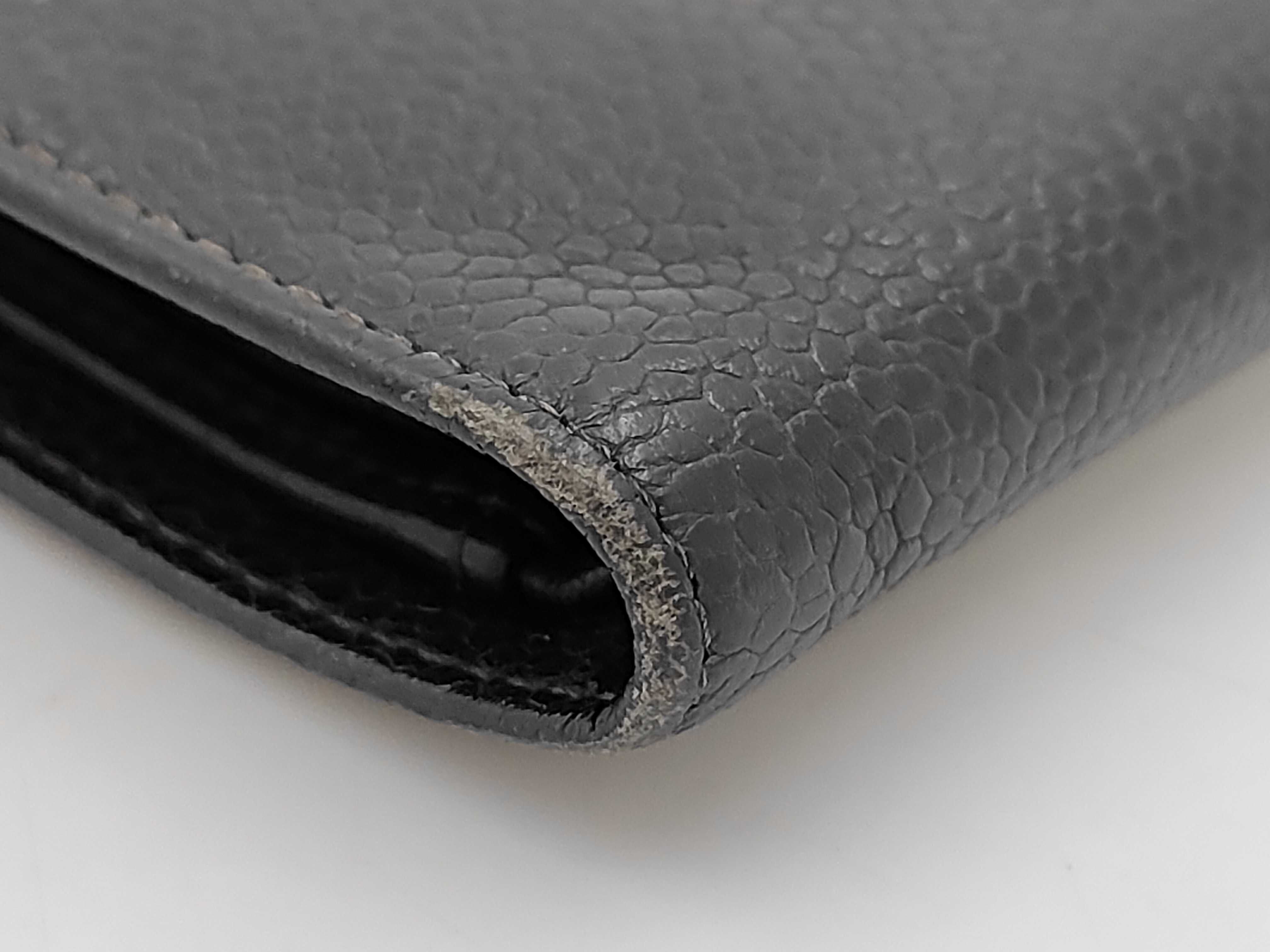 Big Logo Caviar Long Wallet — view 3