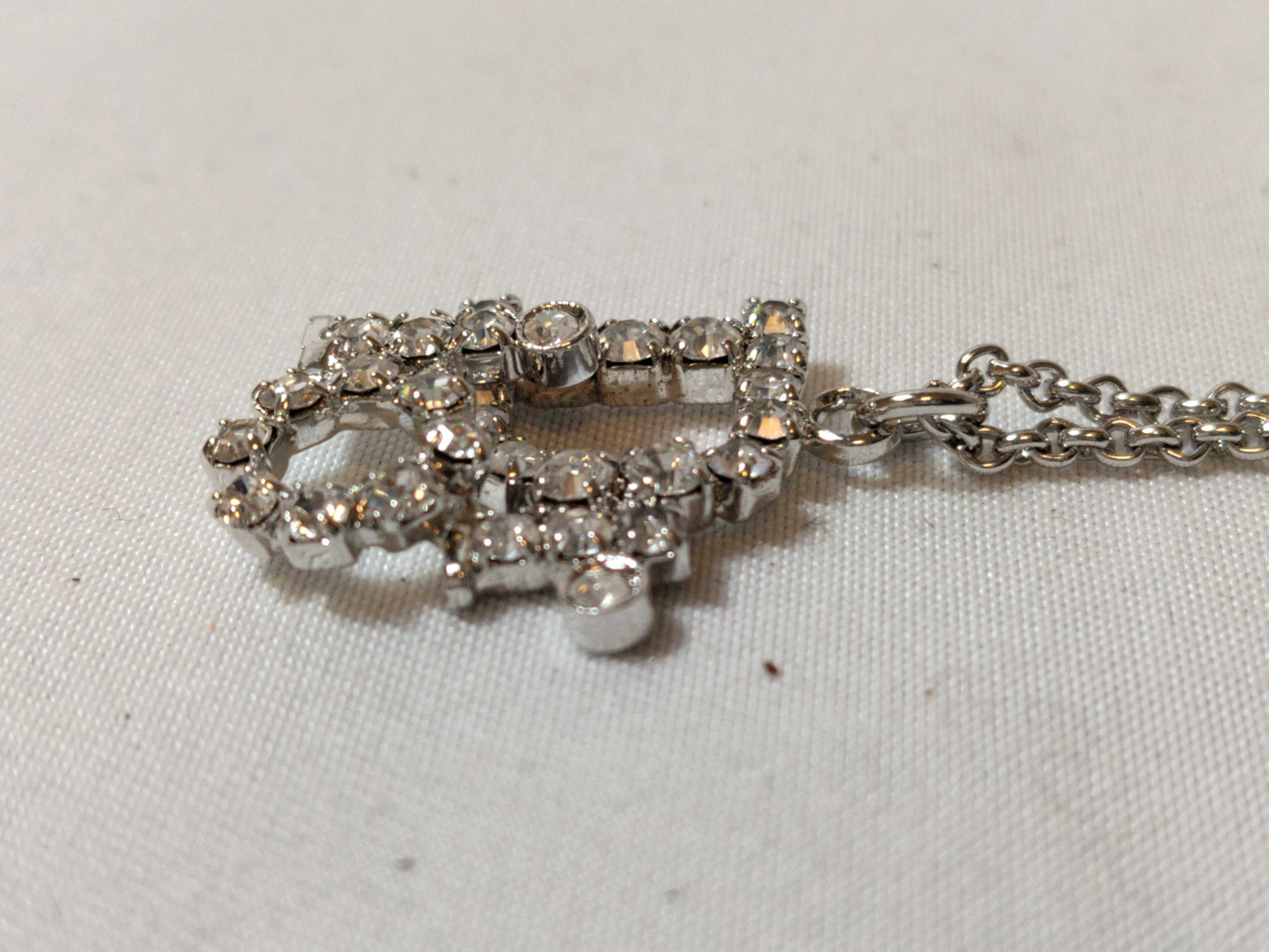 Rhinestone Necklace — view 3
