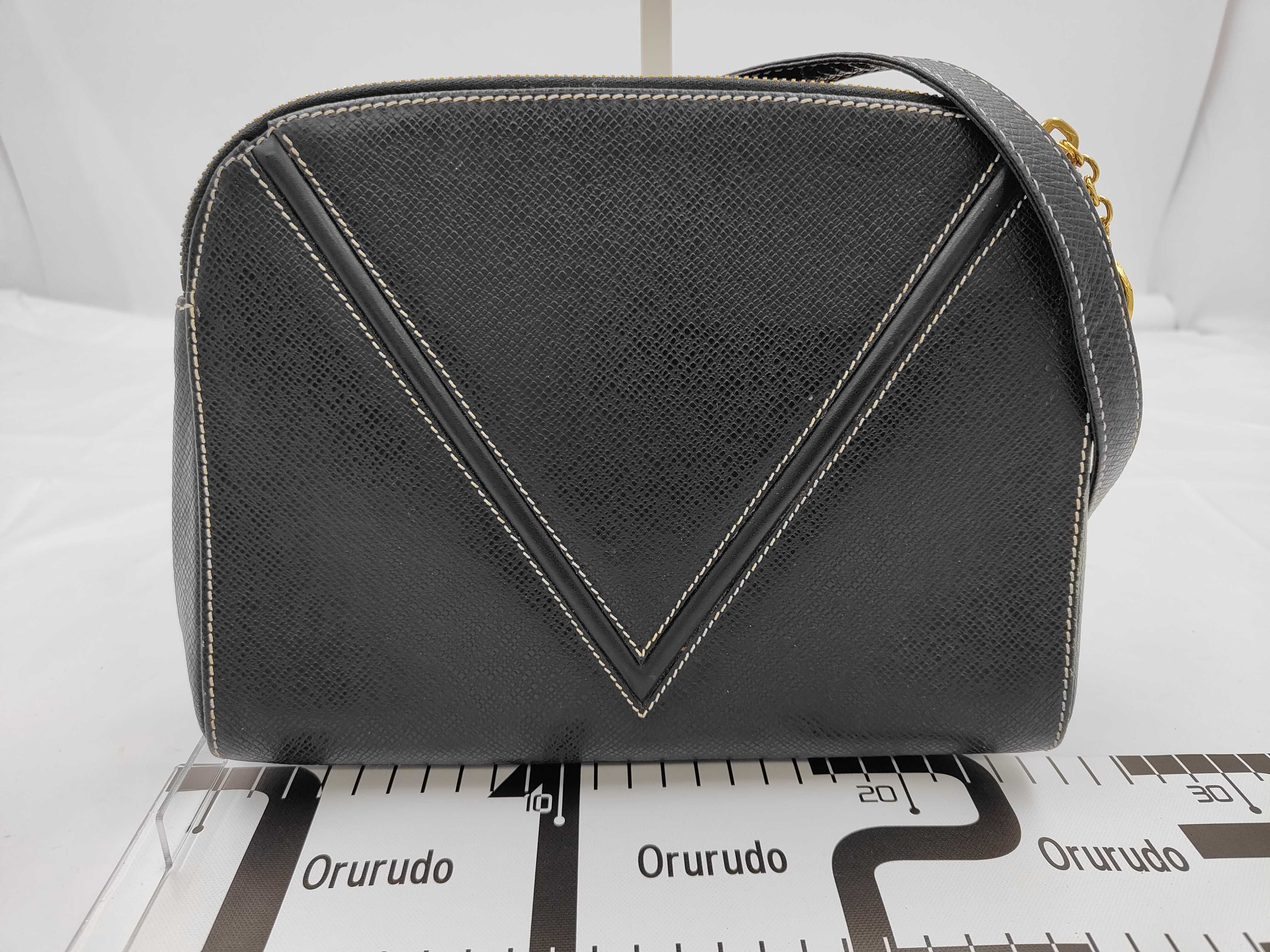 shoulder bag, black. — view 2