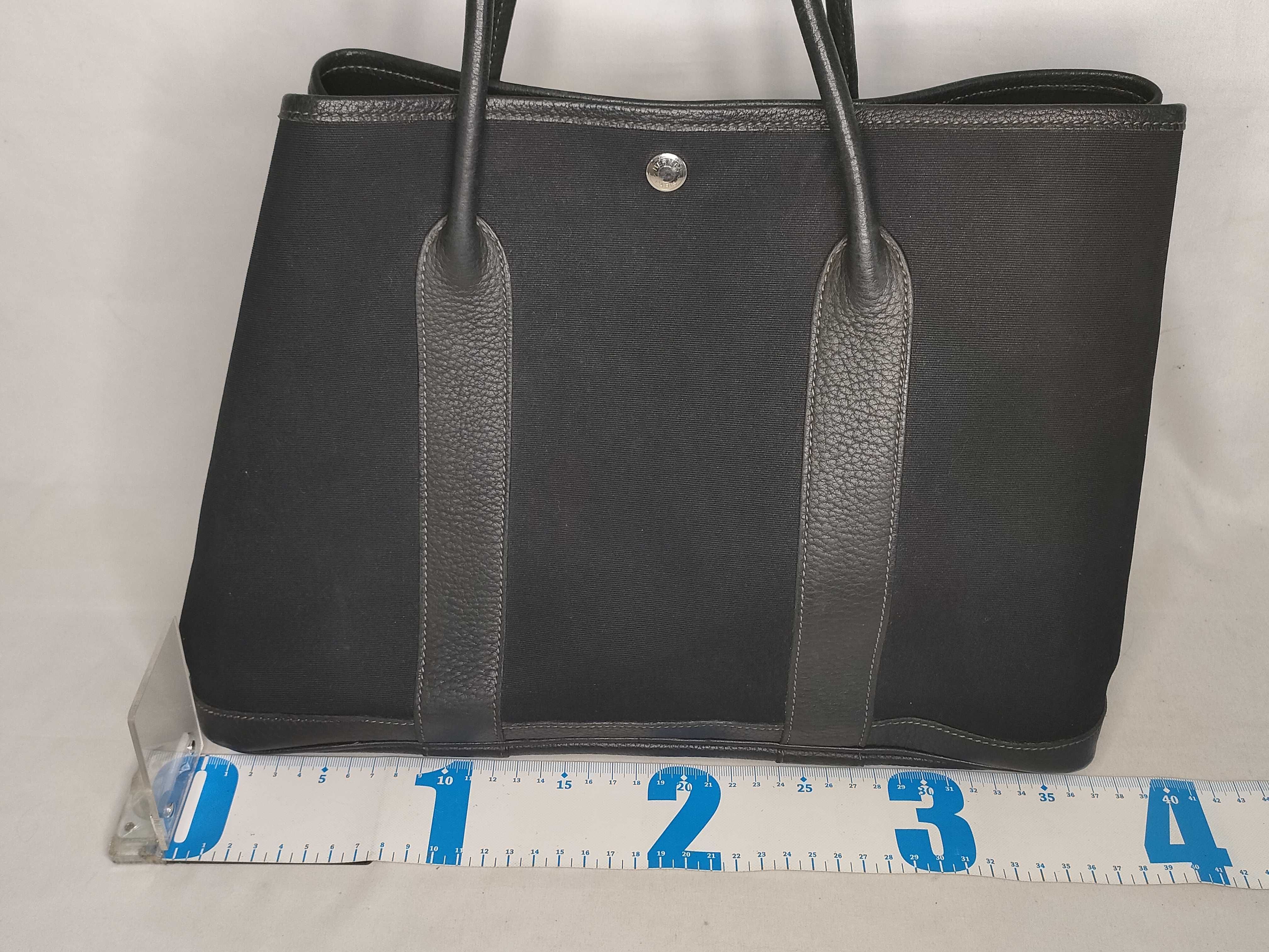 Garden Party PM Tote Bag, Canvas, K Stamp, Tote Bag — view 2