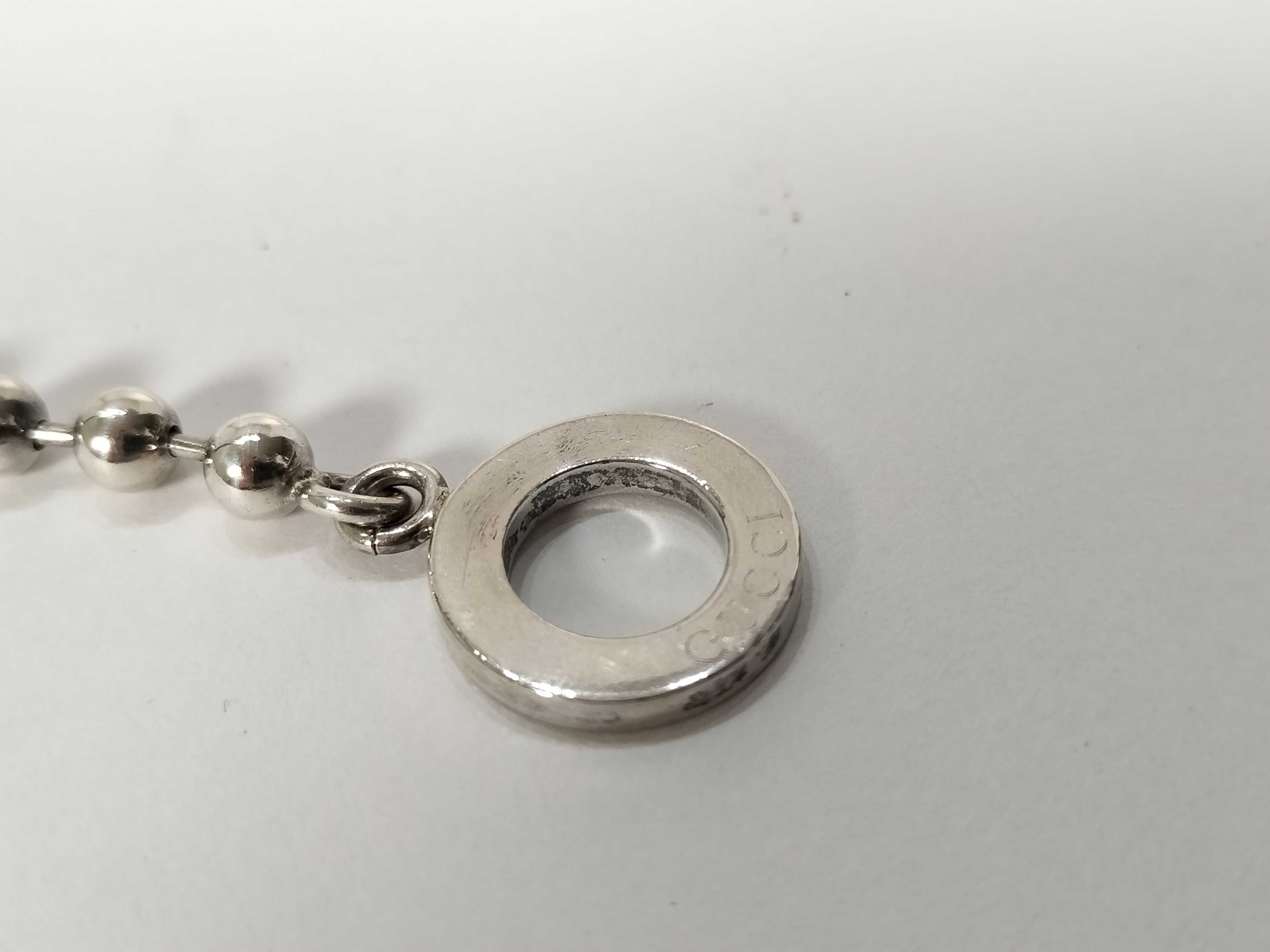 Ball Chain Bracelet, 925 Sterling Silver, 15.8g, with dust bag. Bracelet/Bangle. — view 5