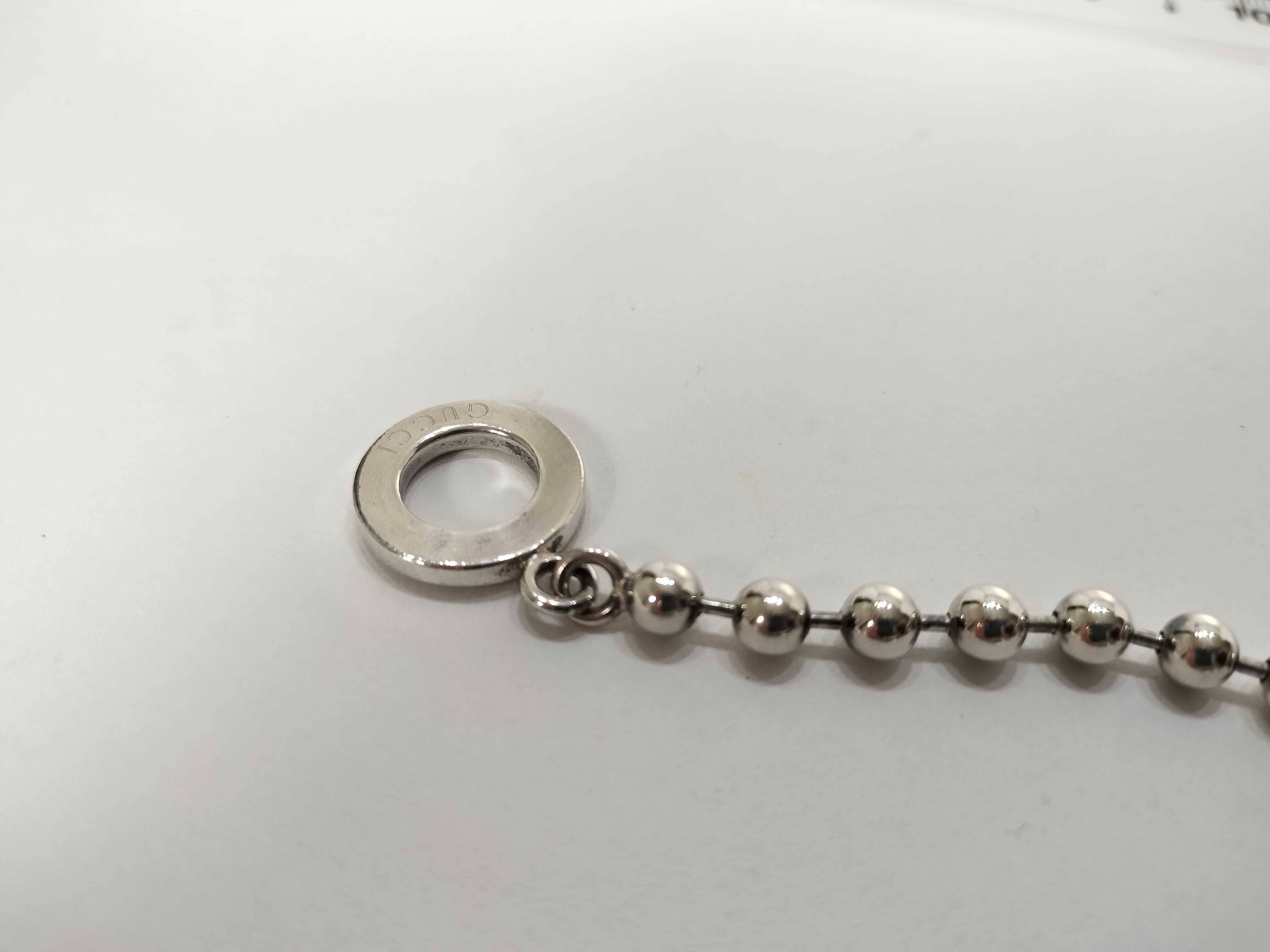 Ball Chain Bracelet, 925 Sterling Silver, 15.8g, with dust bag. Bracelet/Bangle. — view 9
