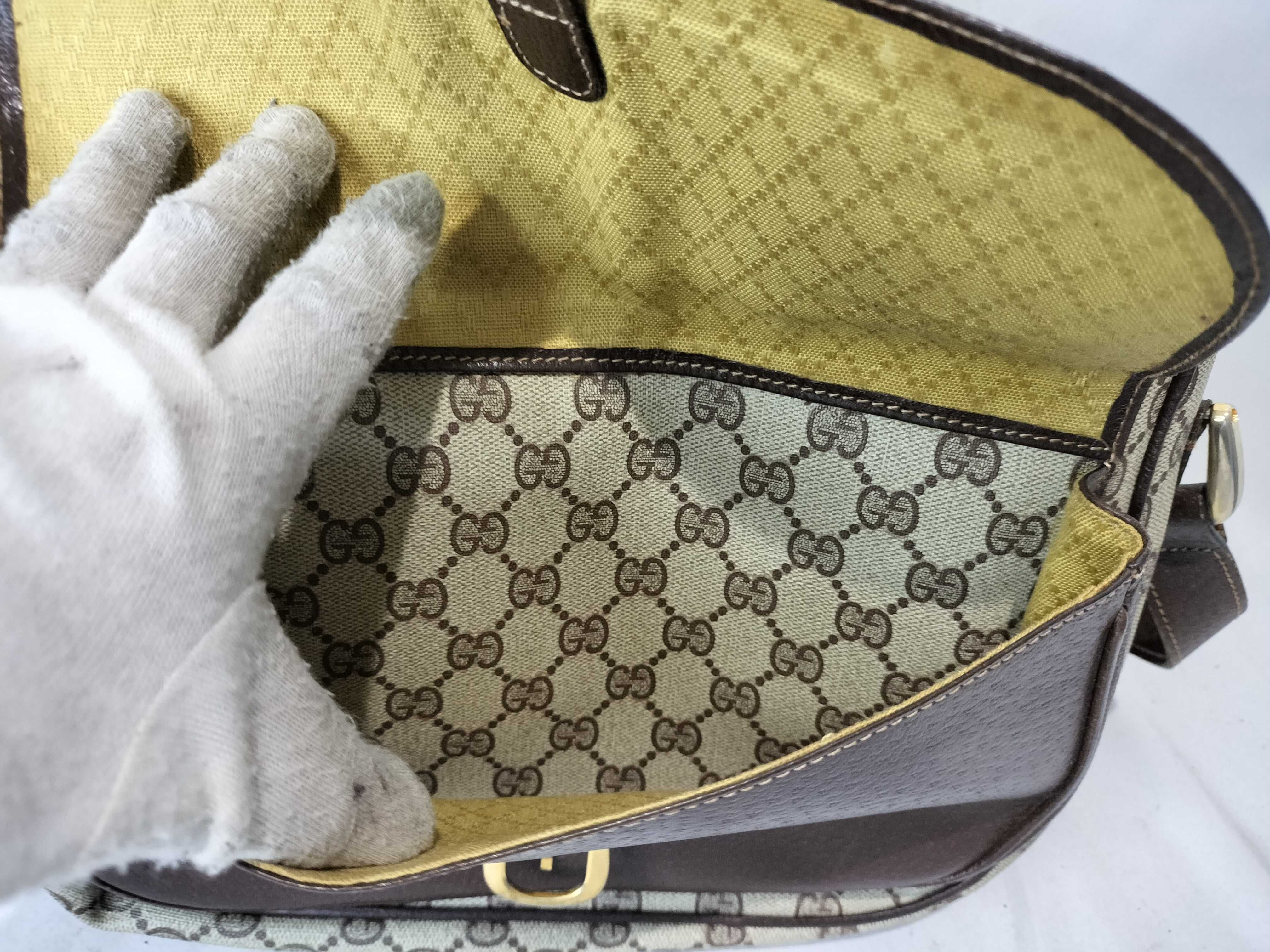 GG Supreme Horsebit Sherry Old Shoulder Bag — view 12