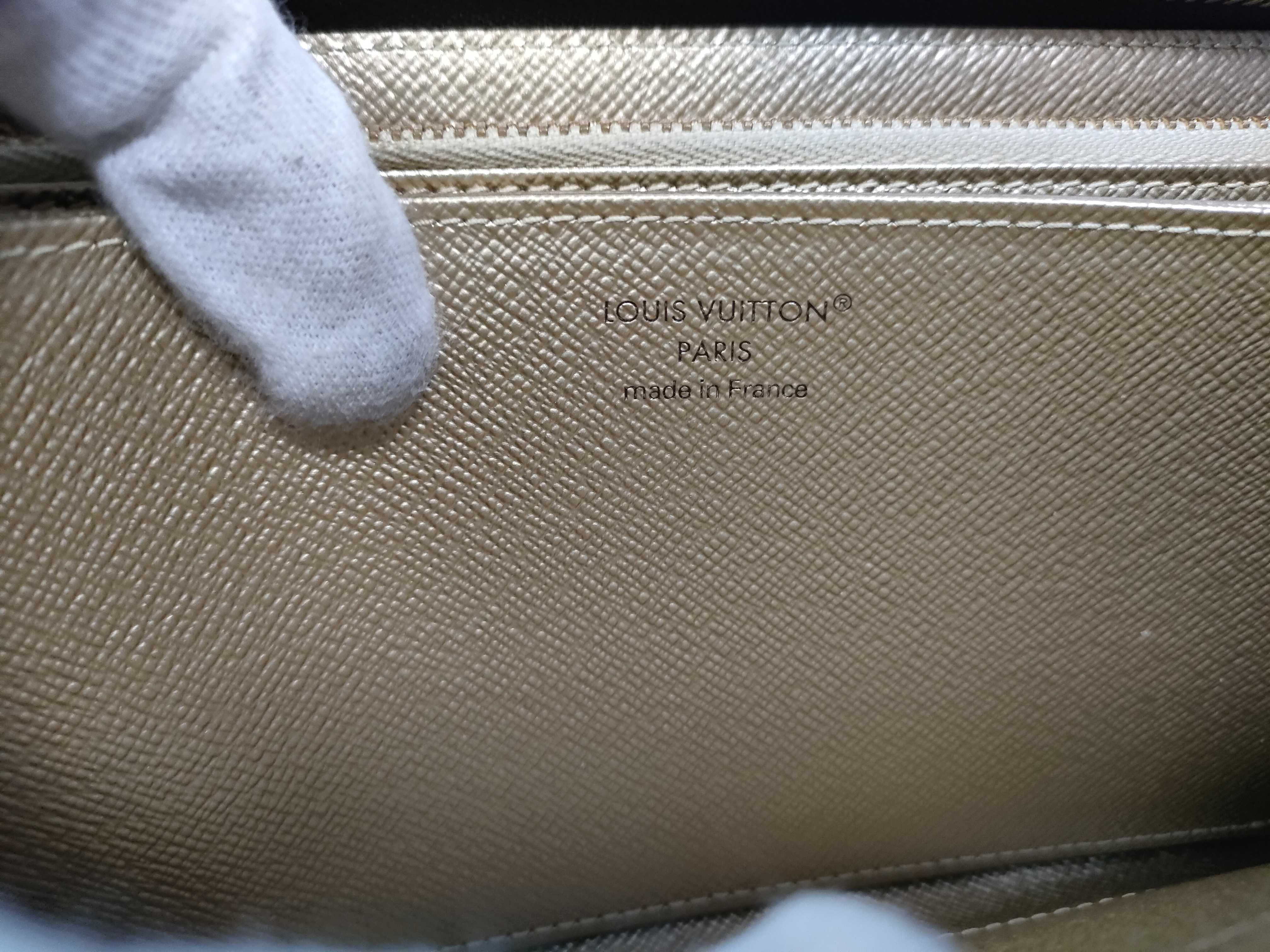 Mahina Louis Vuitton Monogram Ice Gold Zippy Wallet RFID Long Wallet M27030 — view 13