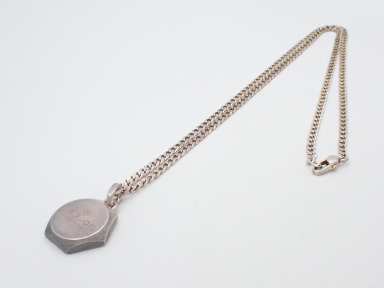 Hexagon necklace, SV925, 32.2g, chain approximately 60cm — view 3