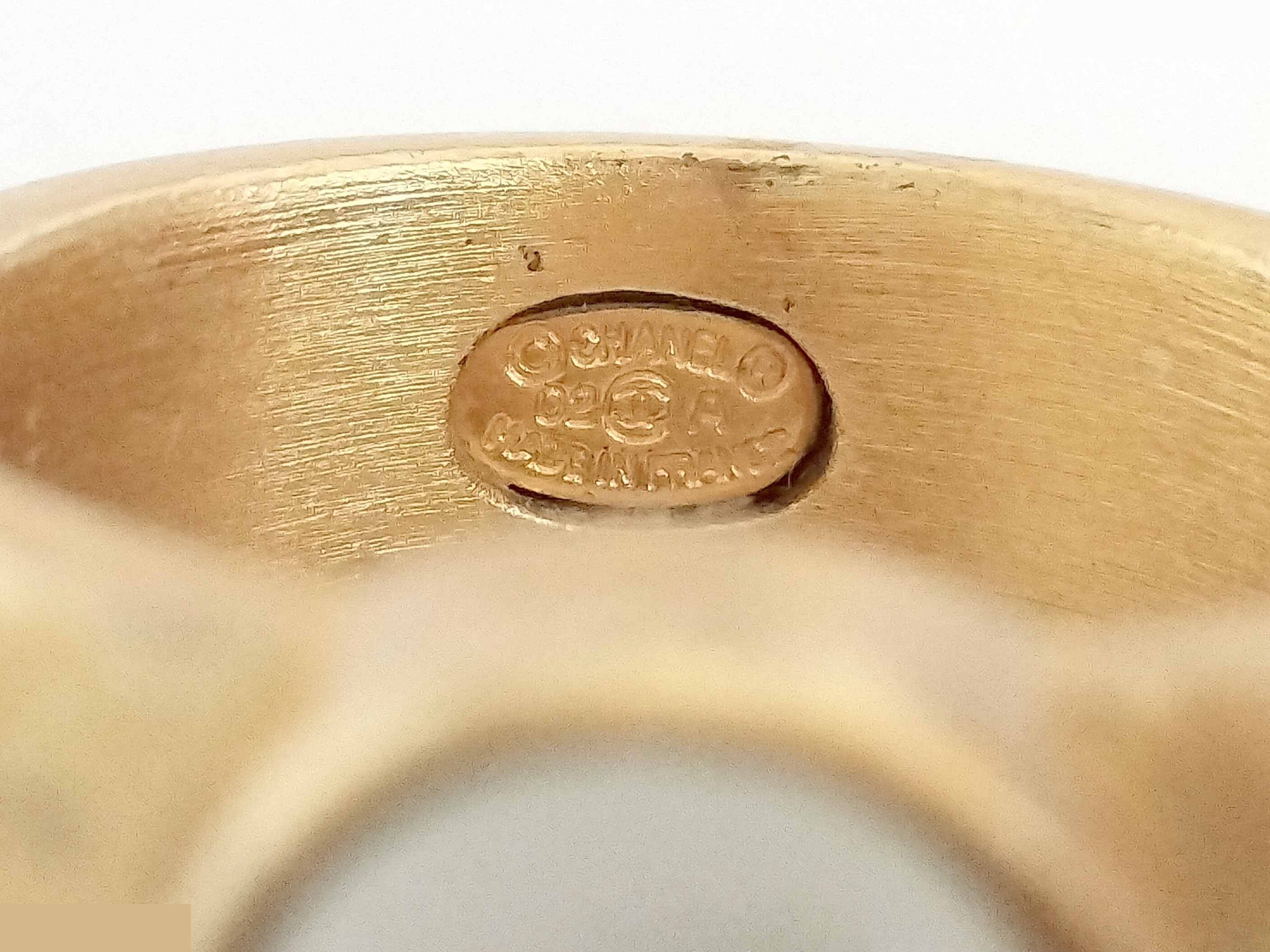 Coco Button Gold Ring #13 — view 2