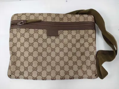 GG canvas shoulder bag