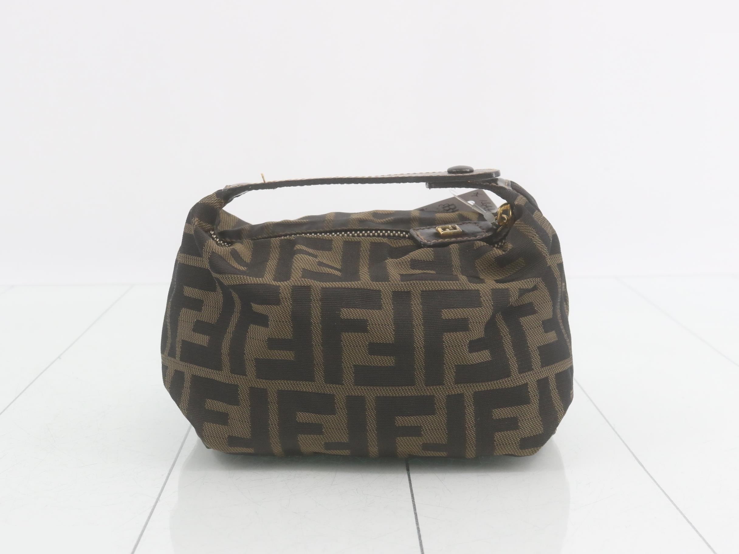 Zucca (bag) pouch, dark brown — view 2