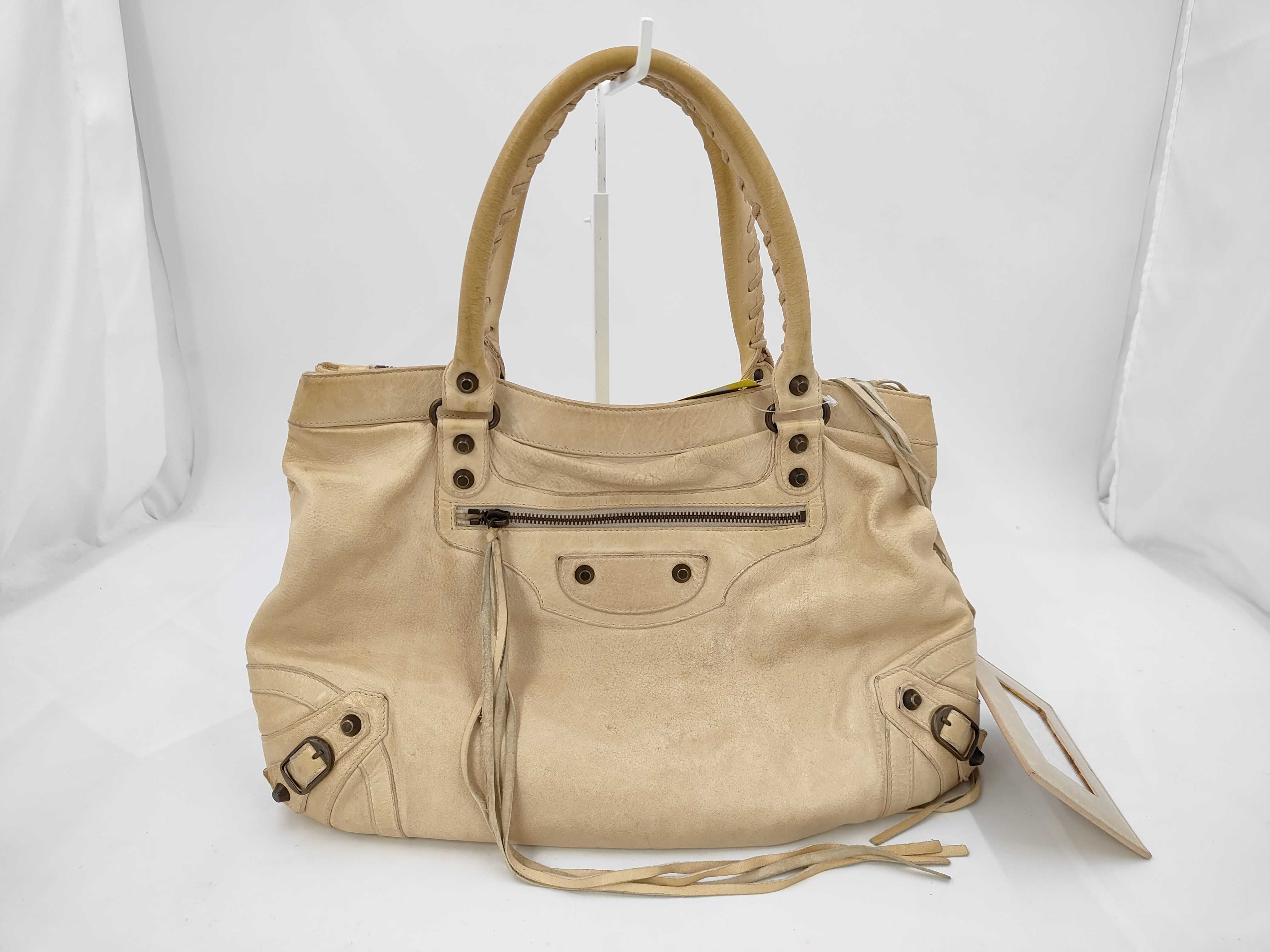 The Giant City 128522 Beige Handbag