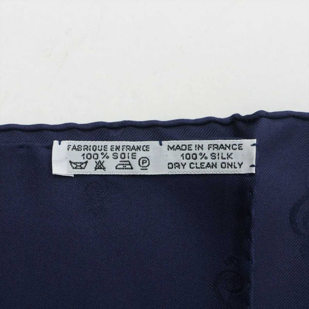 Carre 90 ORGAUPHONE ET AUTRES MECANNIQUES (Pipe Organ and Clockwork Instruments) Scarf, Silk, Navy, — view 6