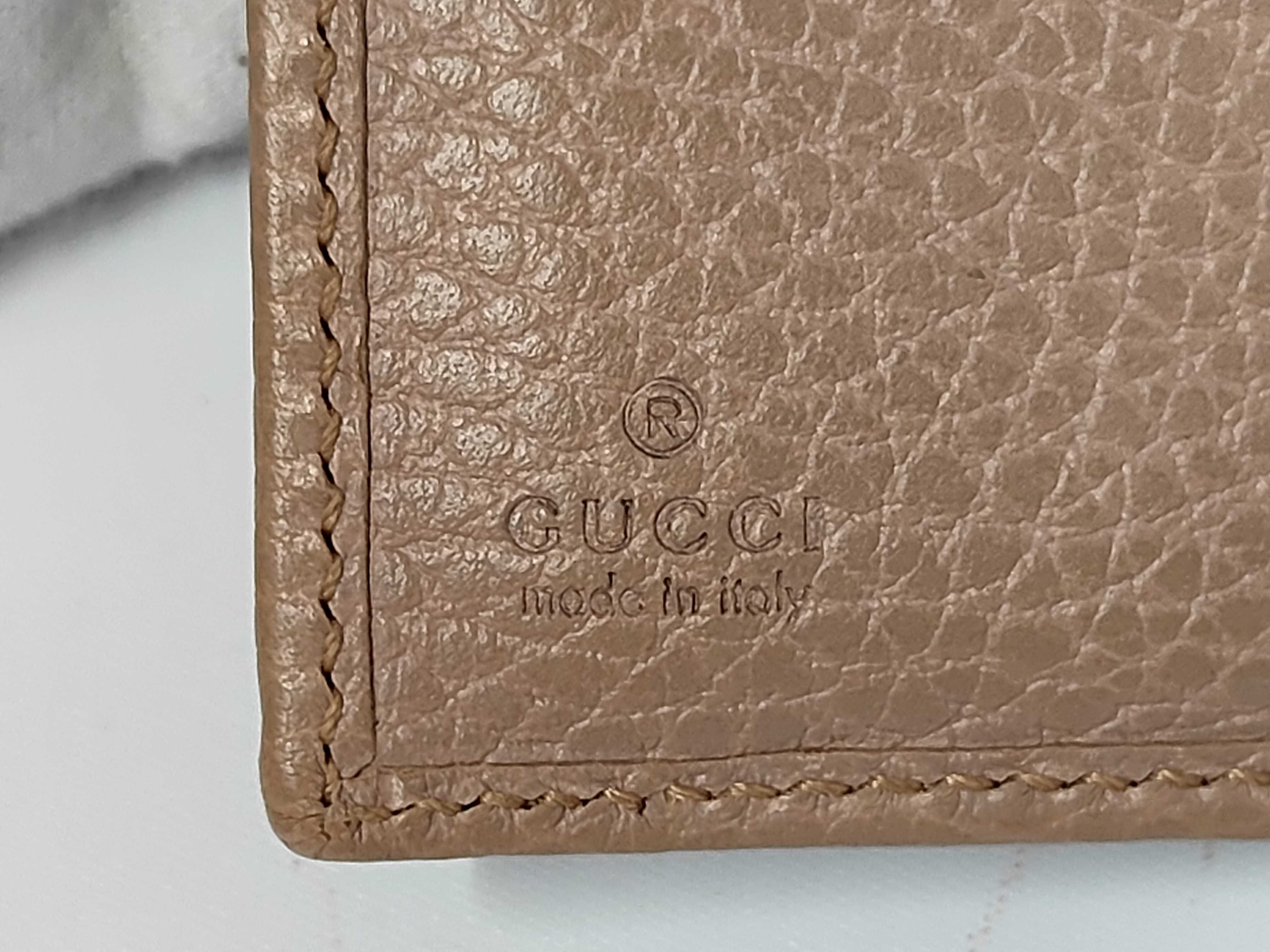 GG Marmont Tri-fold Wallet 546584 0416 Beige Wallet — view 10