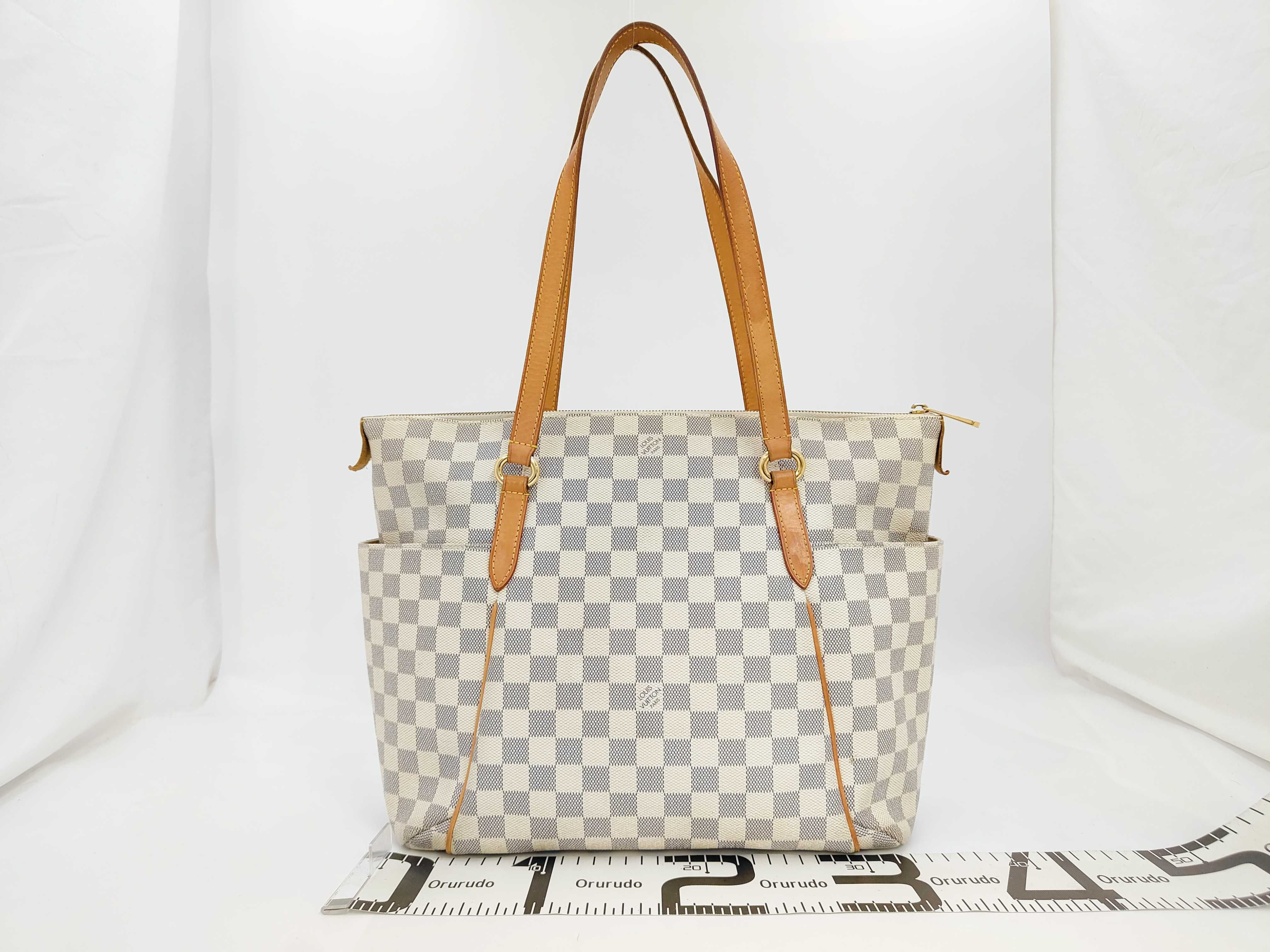 Totally MM Tote Bag, Damier Azur, N51262 — view 2