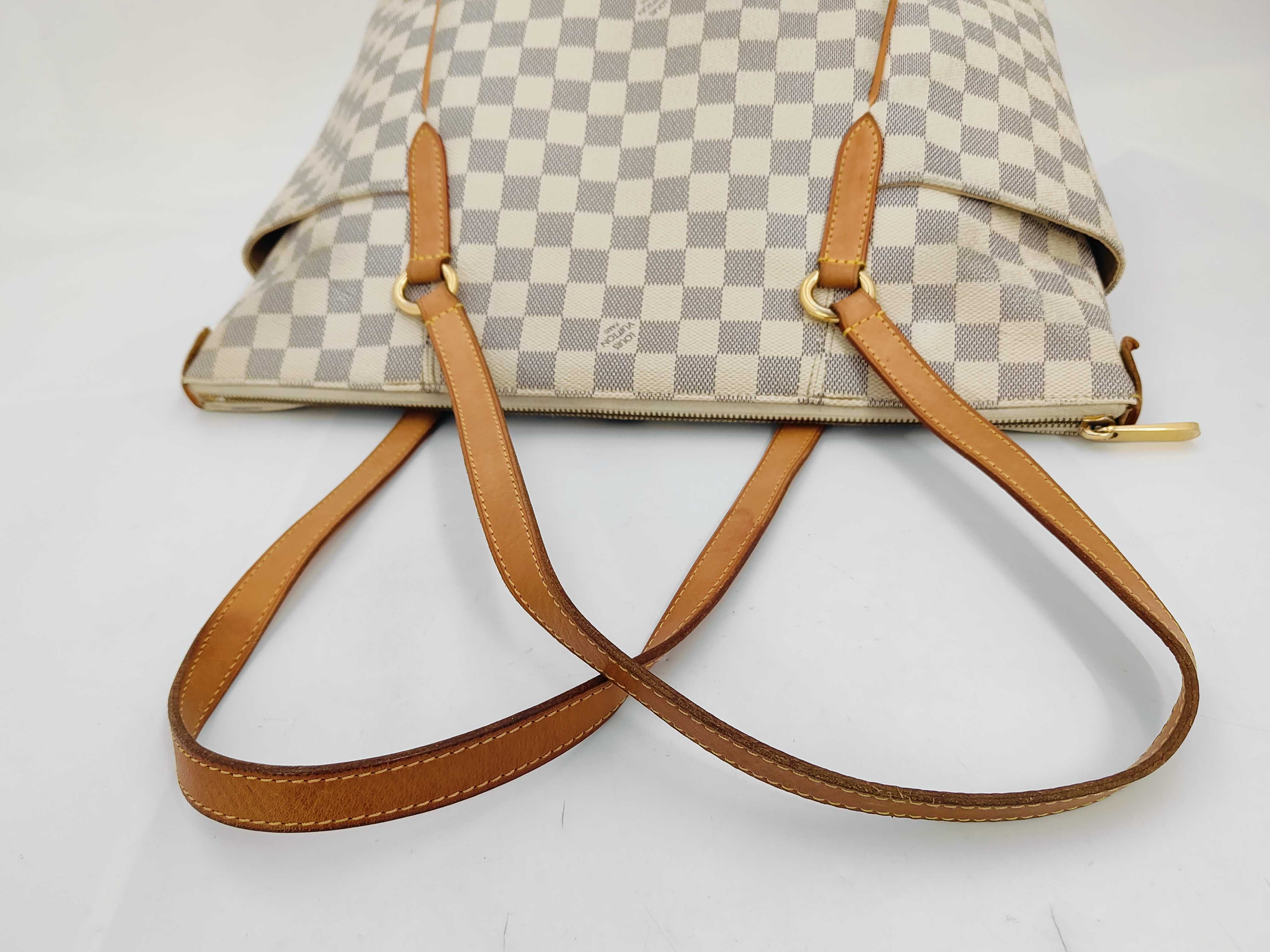 Totally MM Tote Bag, Damier Azur, N51262 — view 3