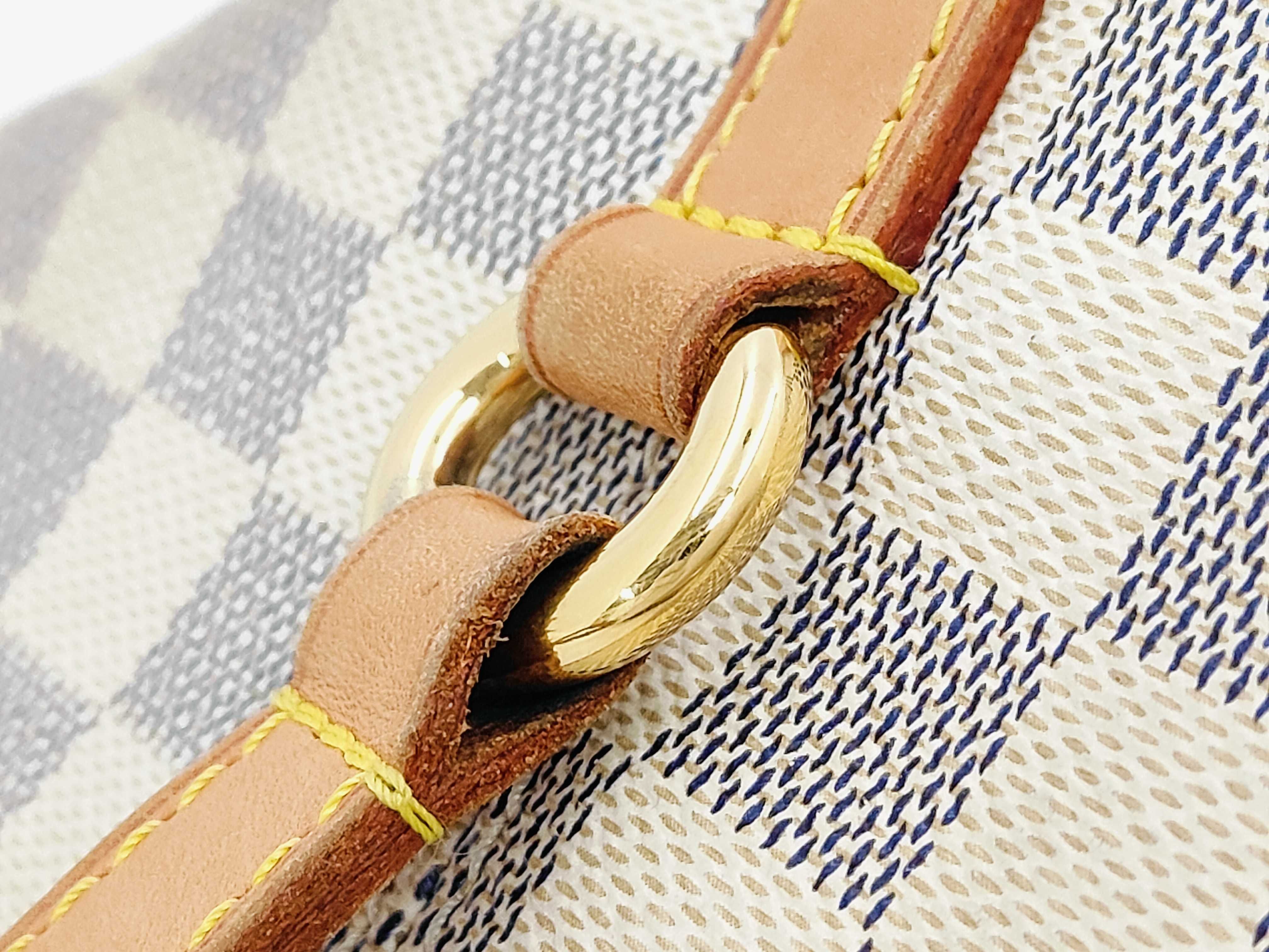 Totally MM Tote Bag, Damier Azur, N51262 — view 5