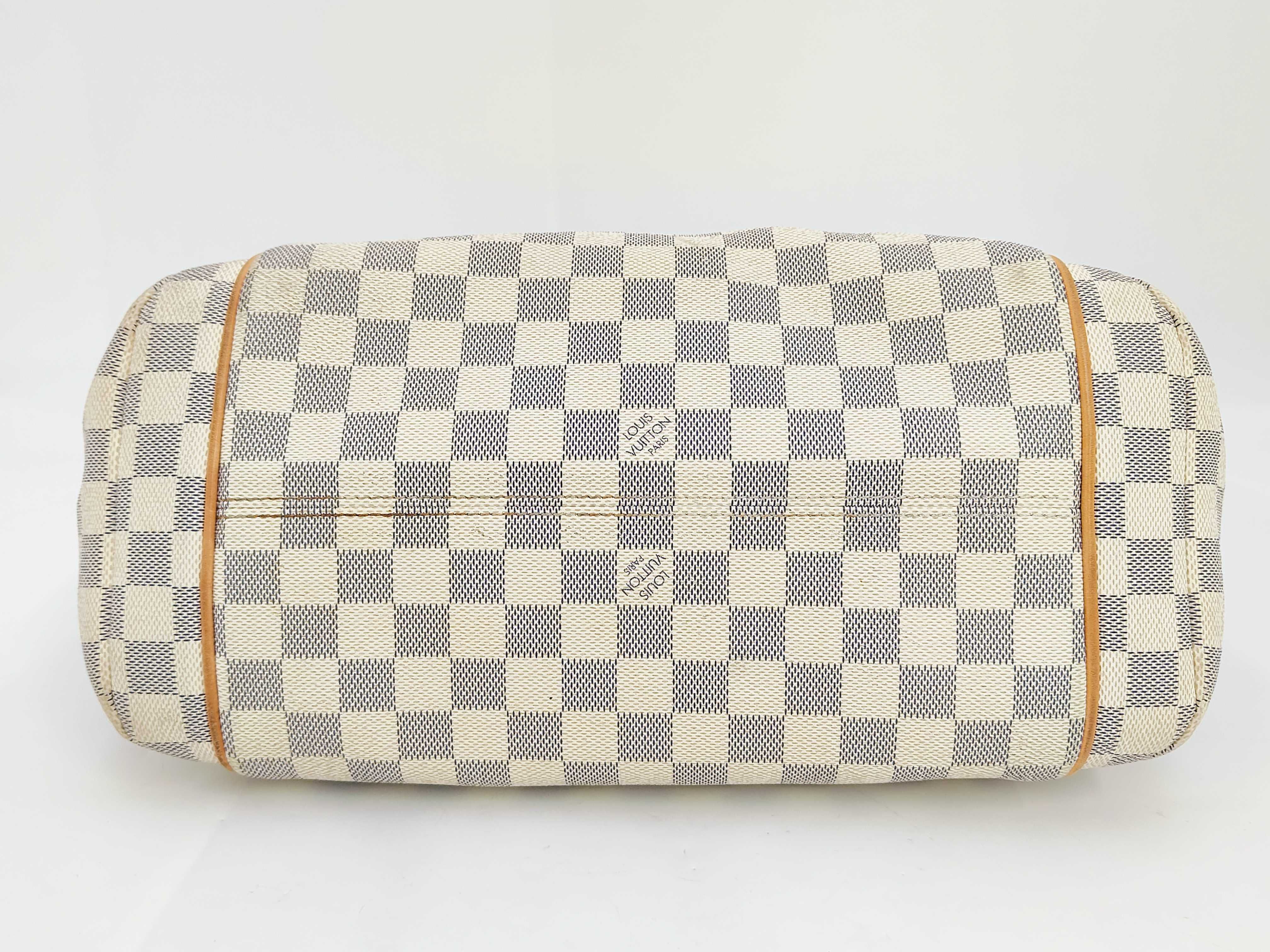 Totally MM Tote Bag, Damier Azur, N51262 — view 6