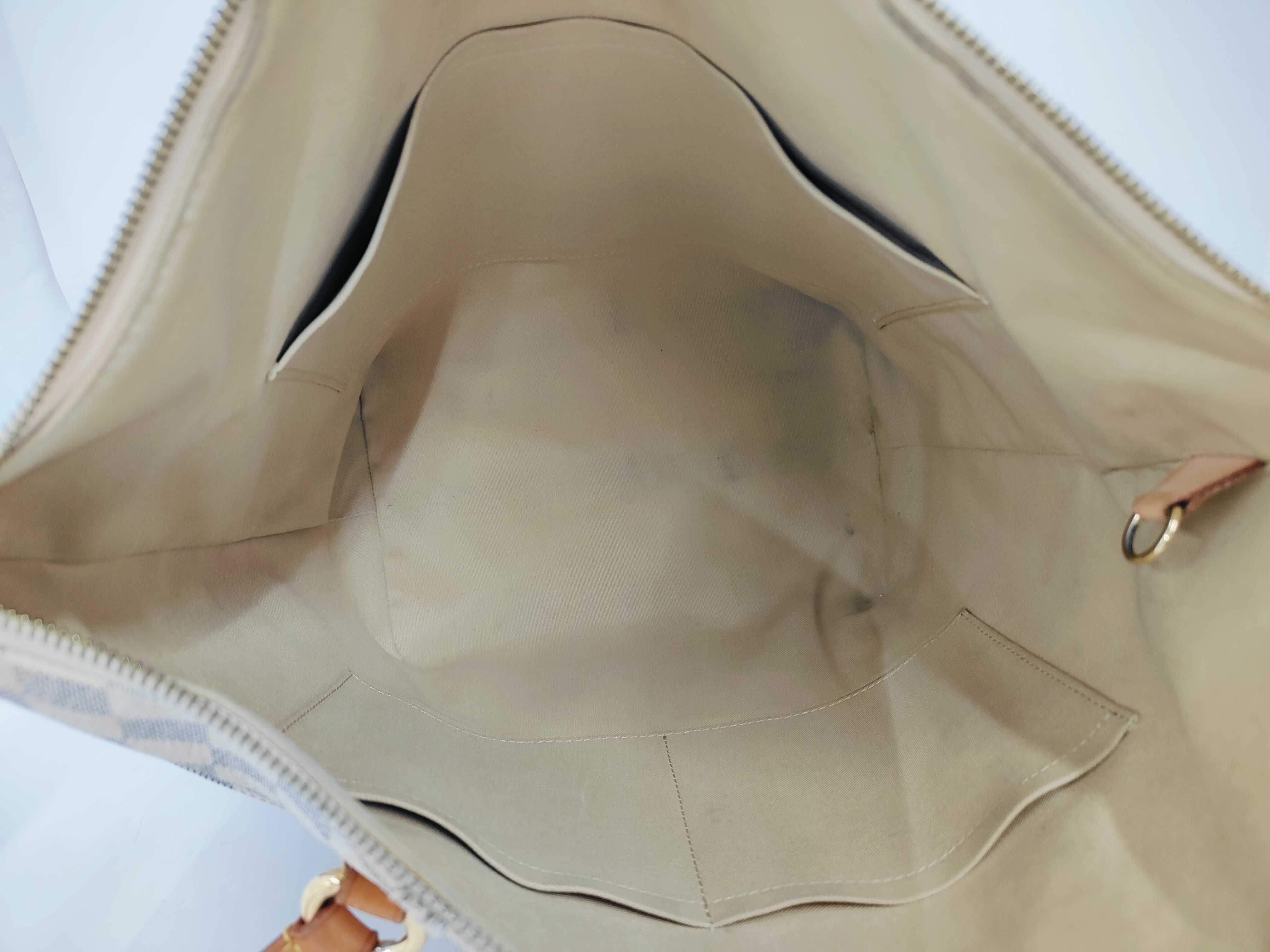 Totally MM Tote Bag, Damier Azur, N51262 — view 8