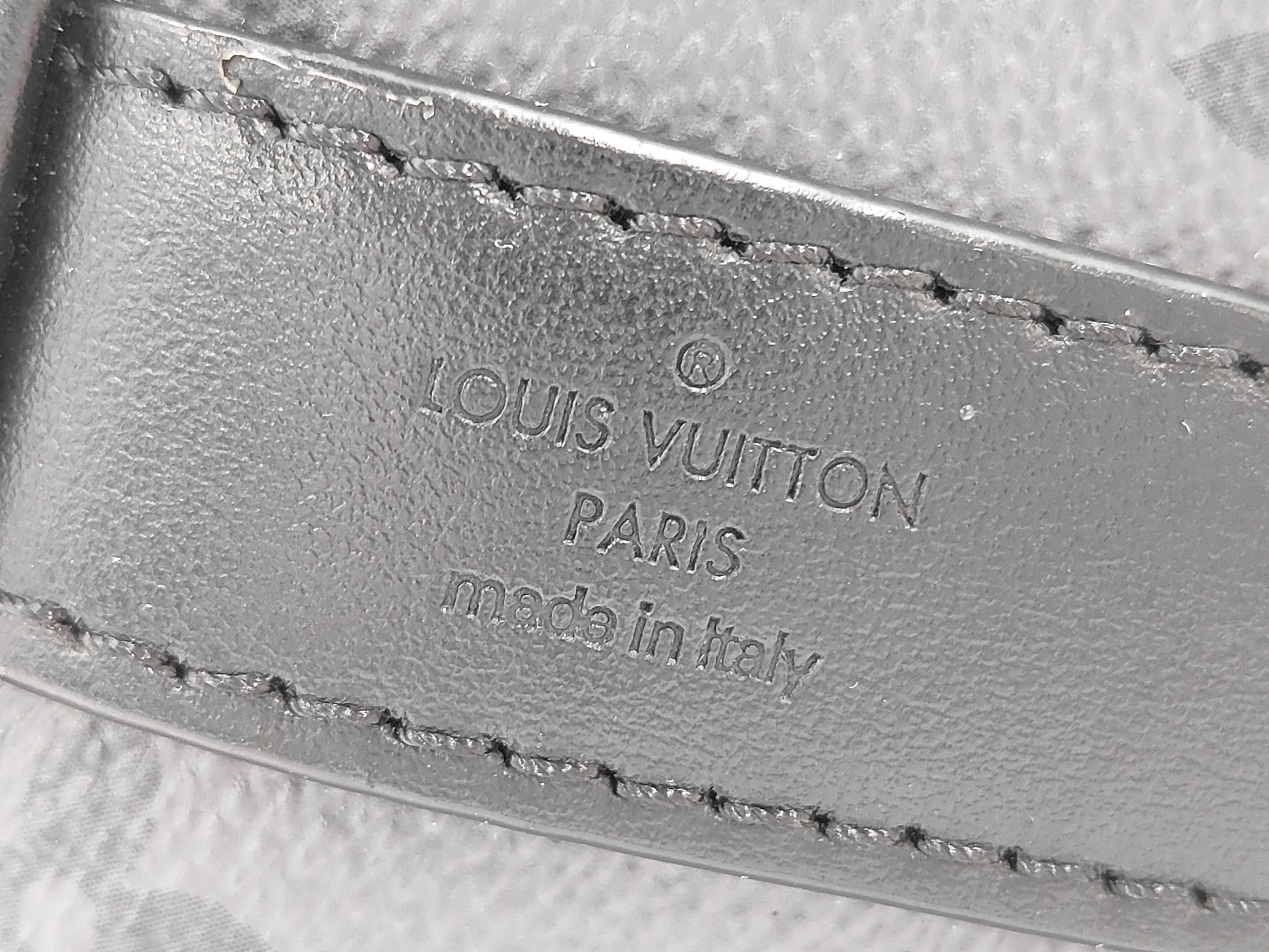 LV M46271 Monogram Eclipse Keepall Bandoulière 25 Handbag (without ST) Boston Bag — view 12