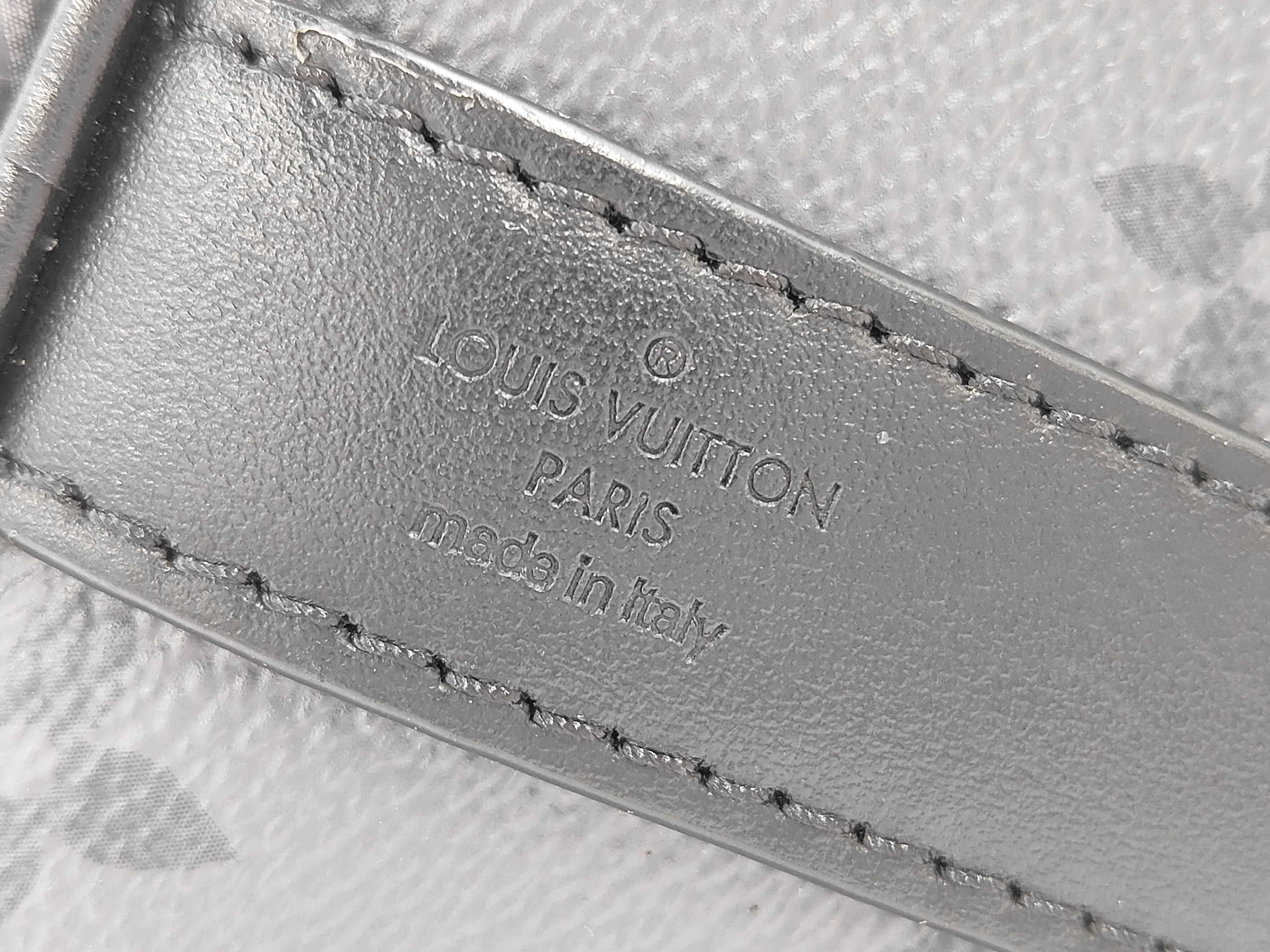 LV M46271 Monogram Eclipse Keepall Bandoulière 25 Handbag (without ST) Boston Bag — view 5