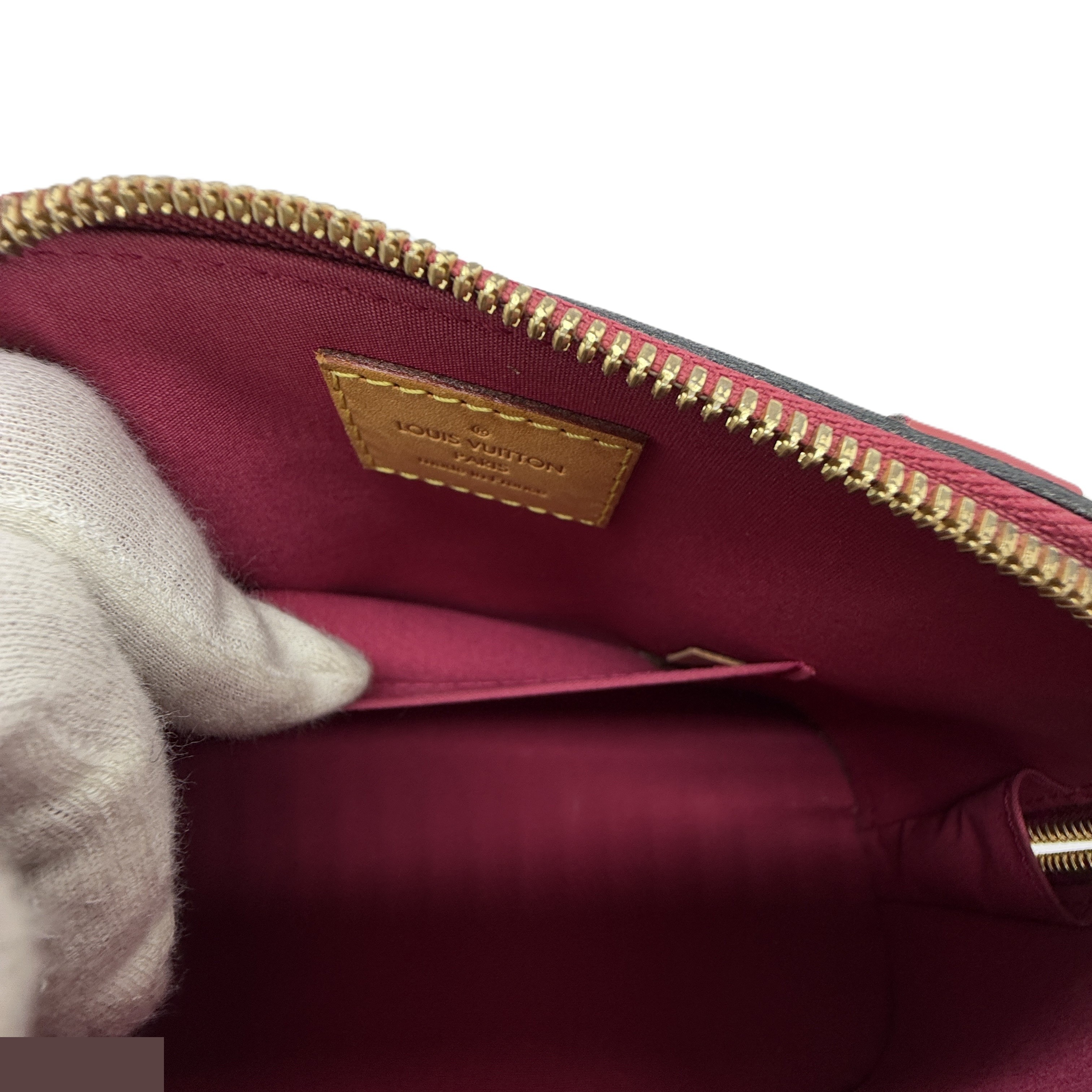 Monogram Vernis Alma BB 2-Way Shoulder Bag — view 11