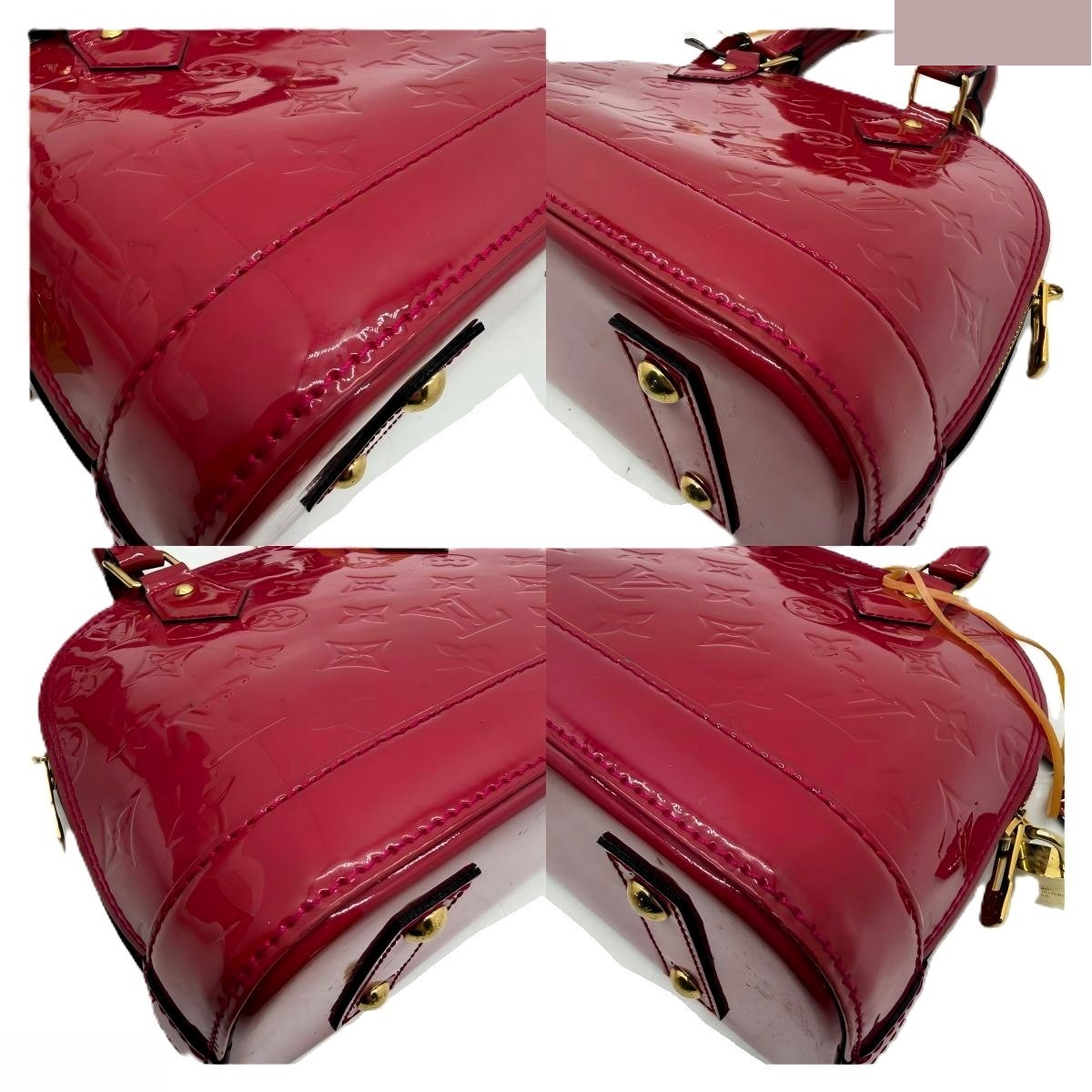 Monogram Vernis Alma BB 2-Way Shoulder Bag — view 9