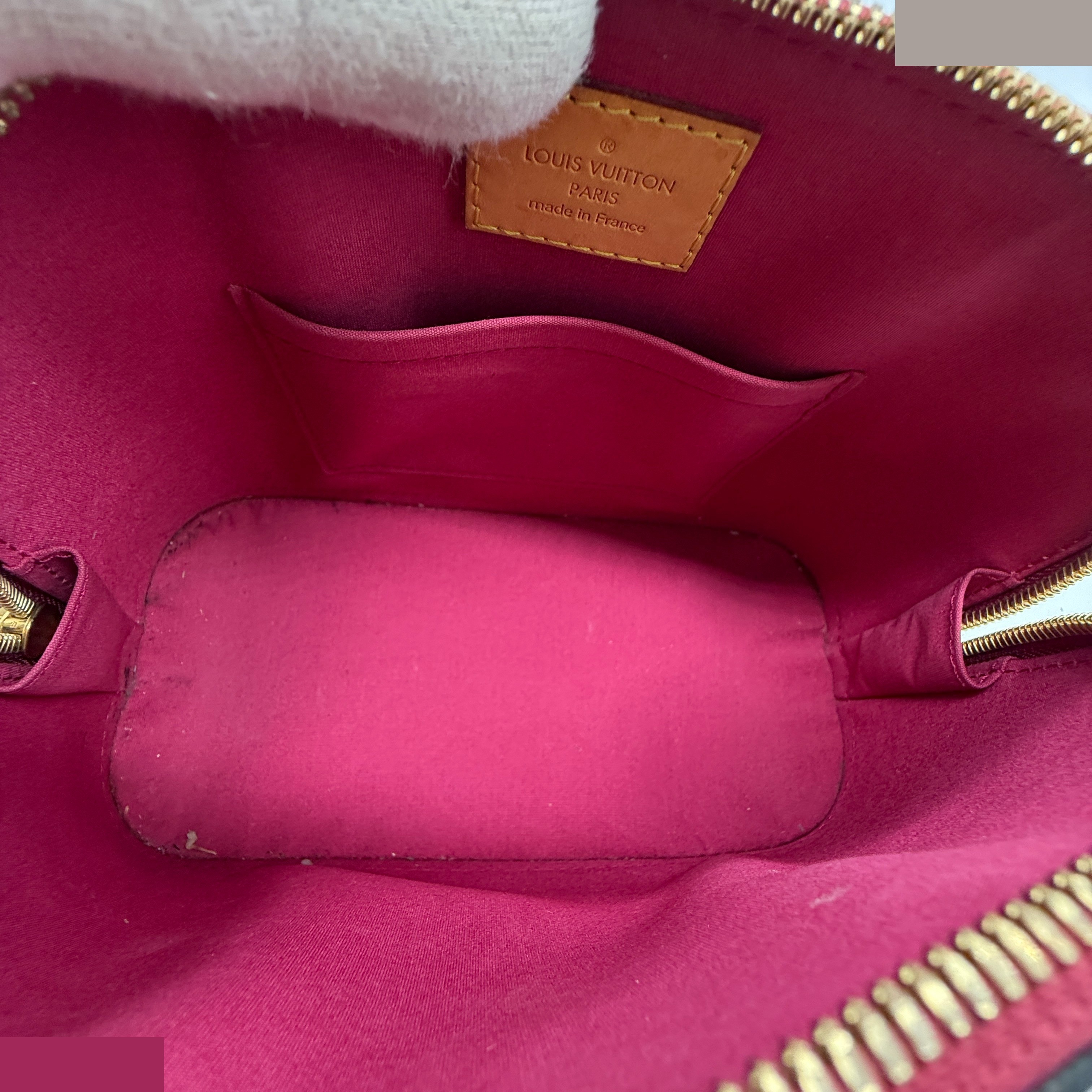 Monogram Vernis Alma BB 2-Way Shoulder Bag — view 10
