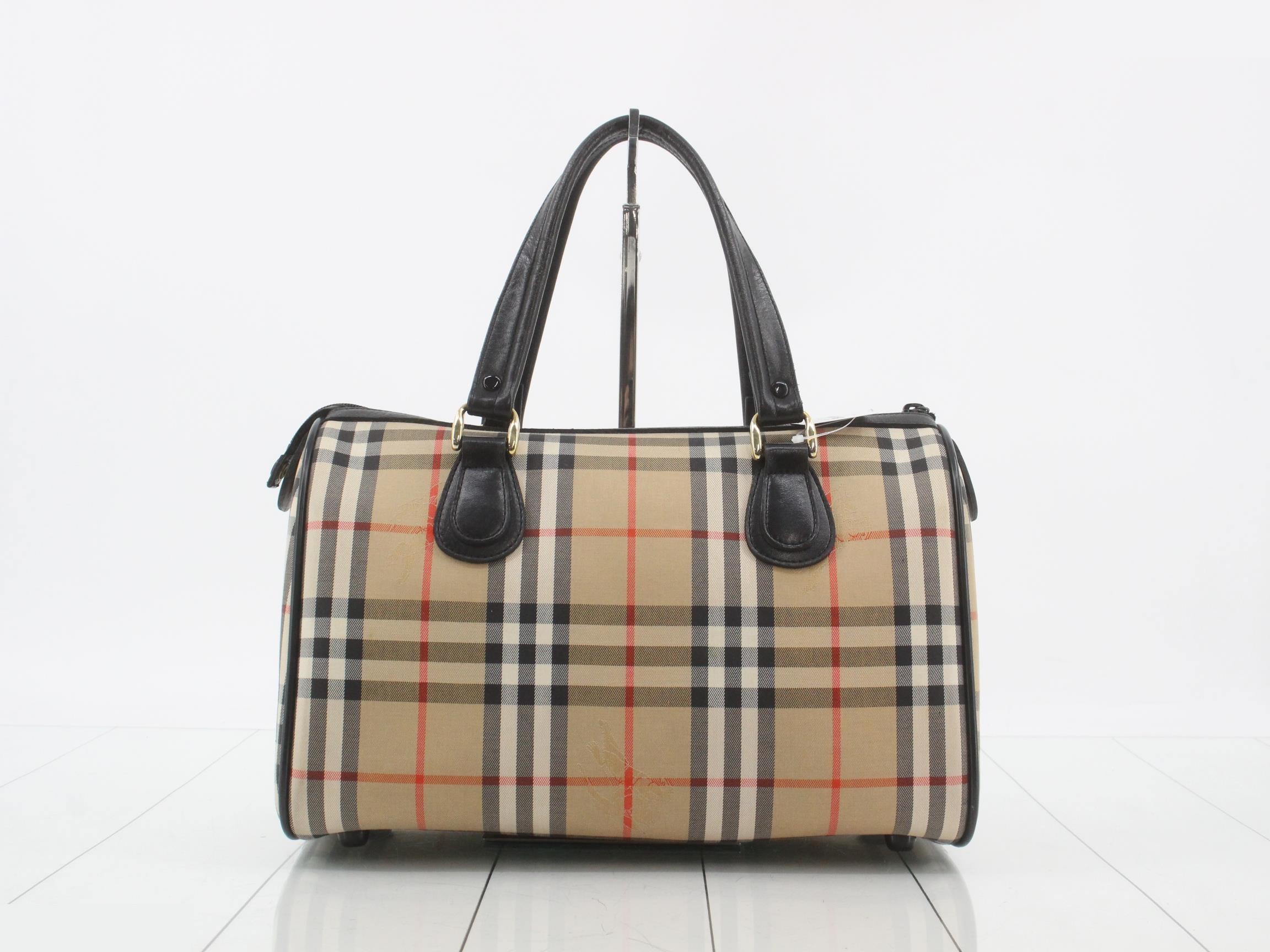 Mini Boston Bag (Checkered) — view 2