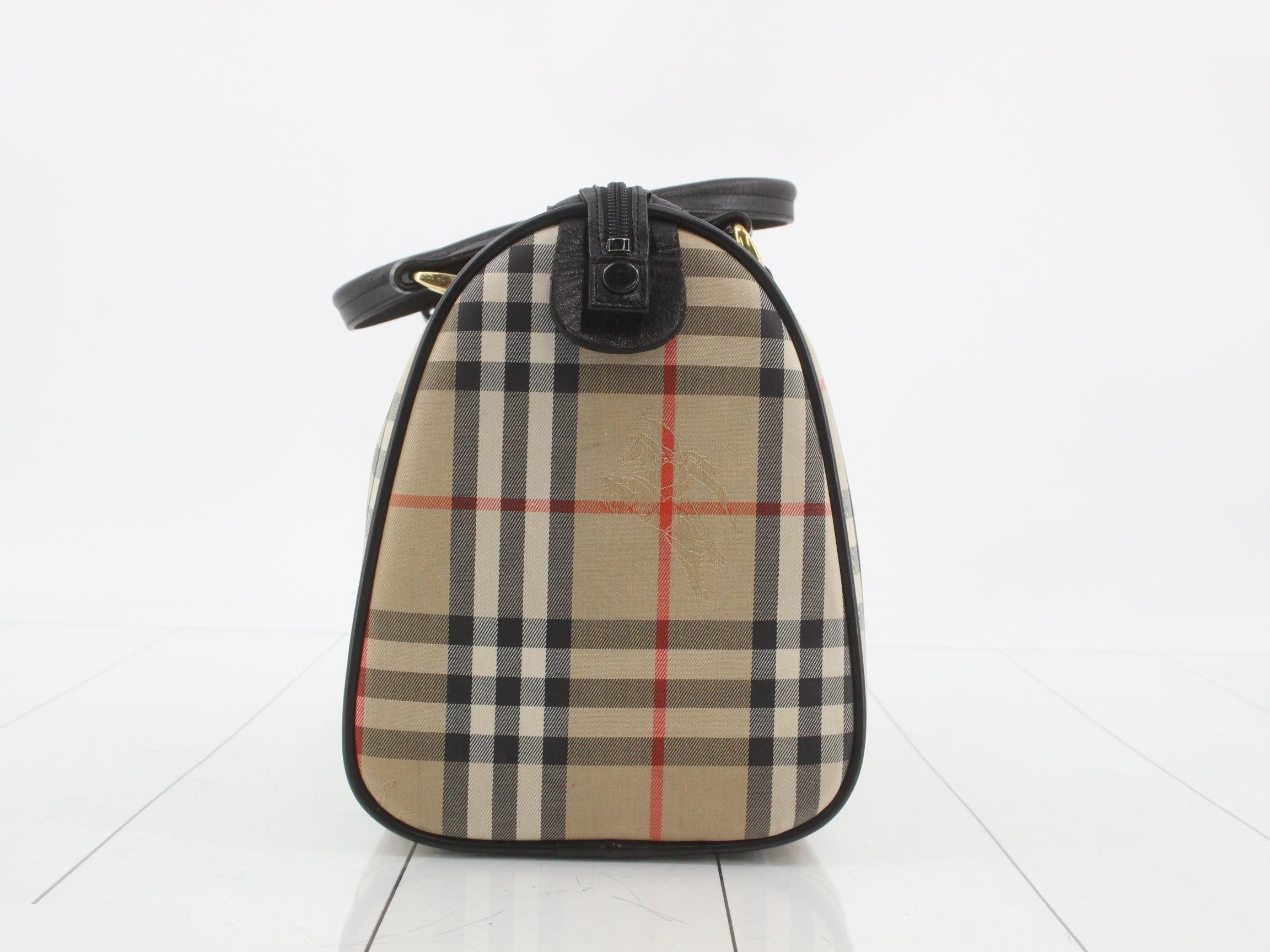 Mini Boston Bag (Checkered) — view 3