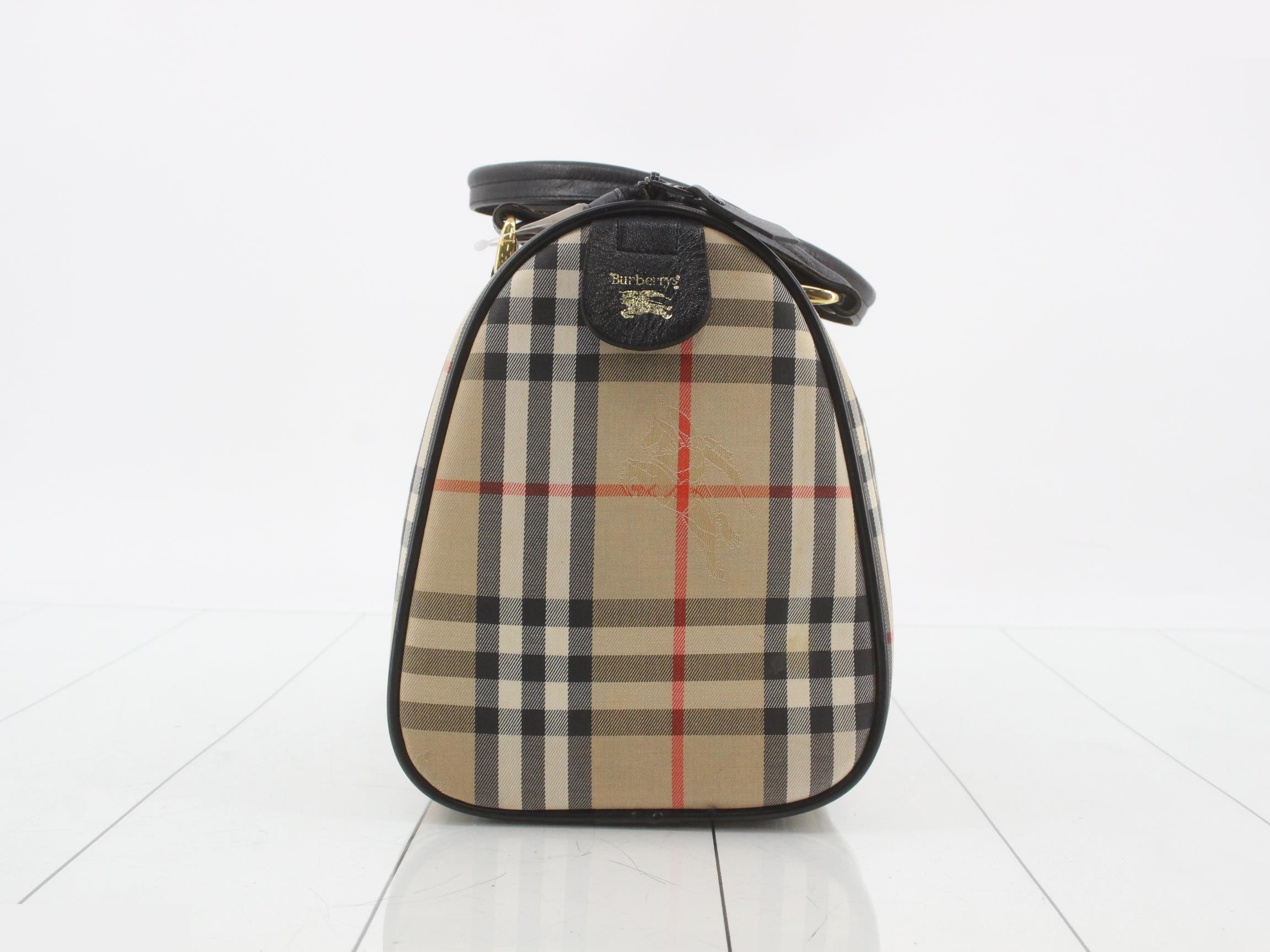Mini Boston Bag (Checkered) — view 4