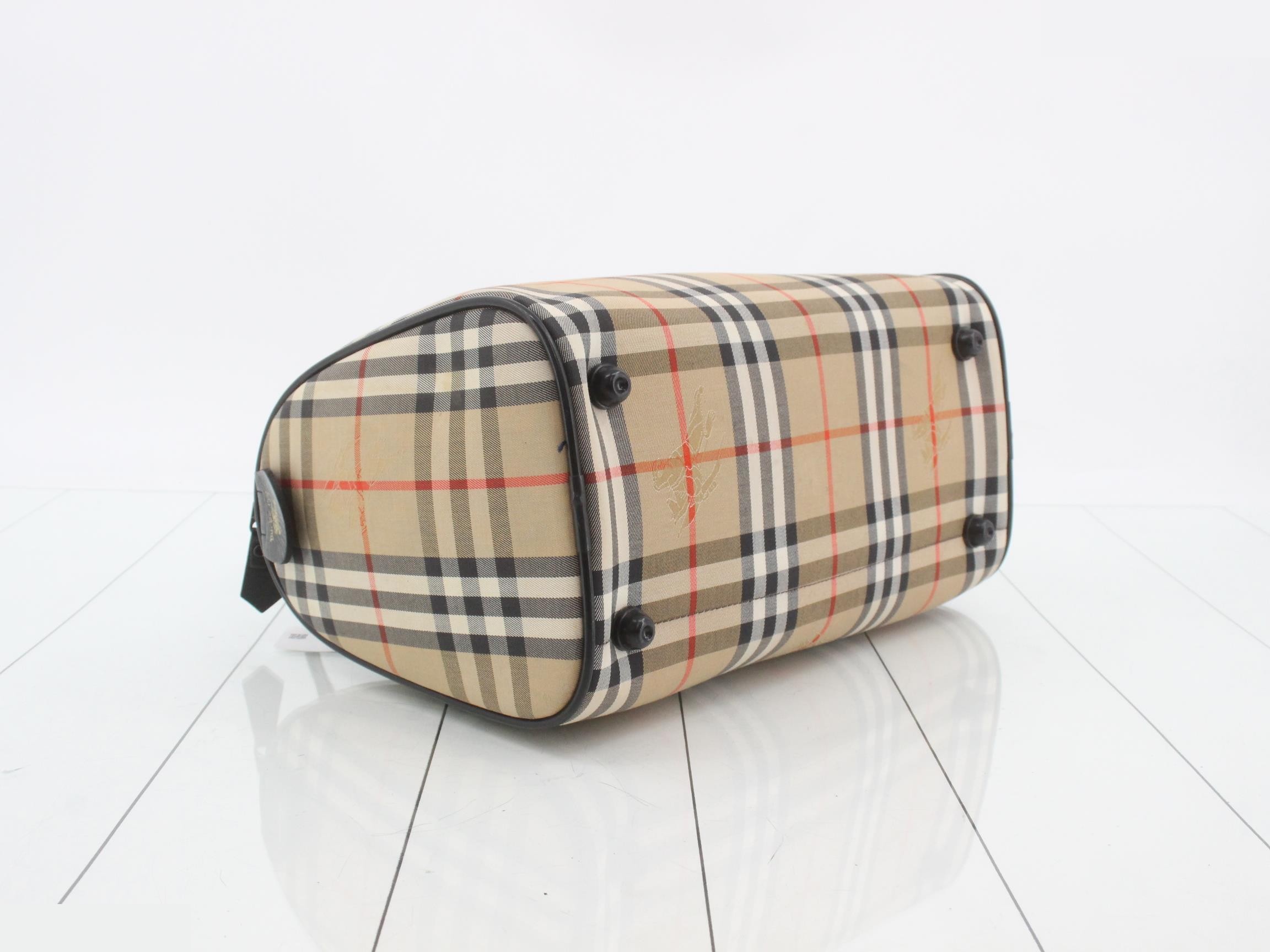 Mini Boston Bag (Checkered) — view 5