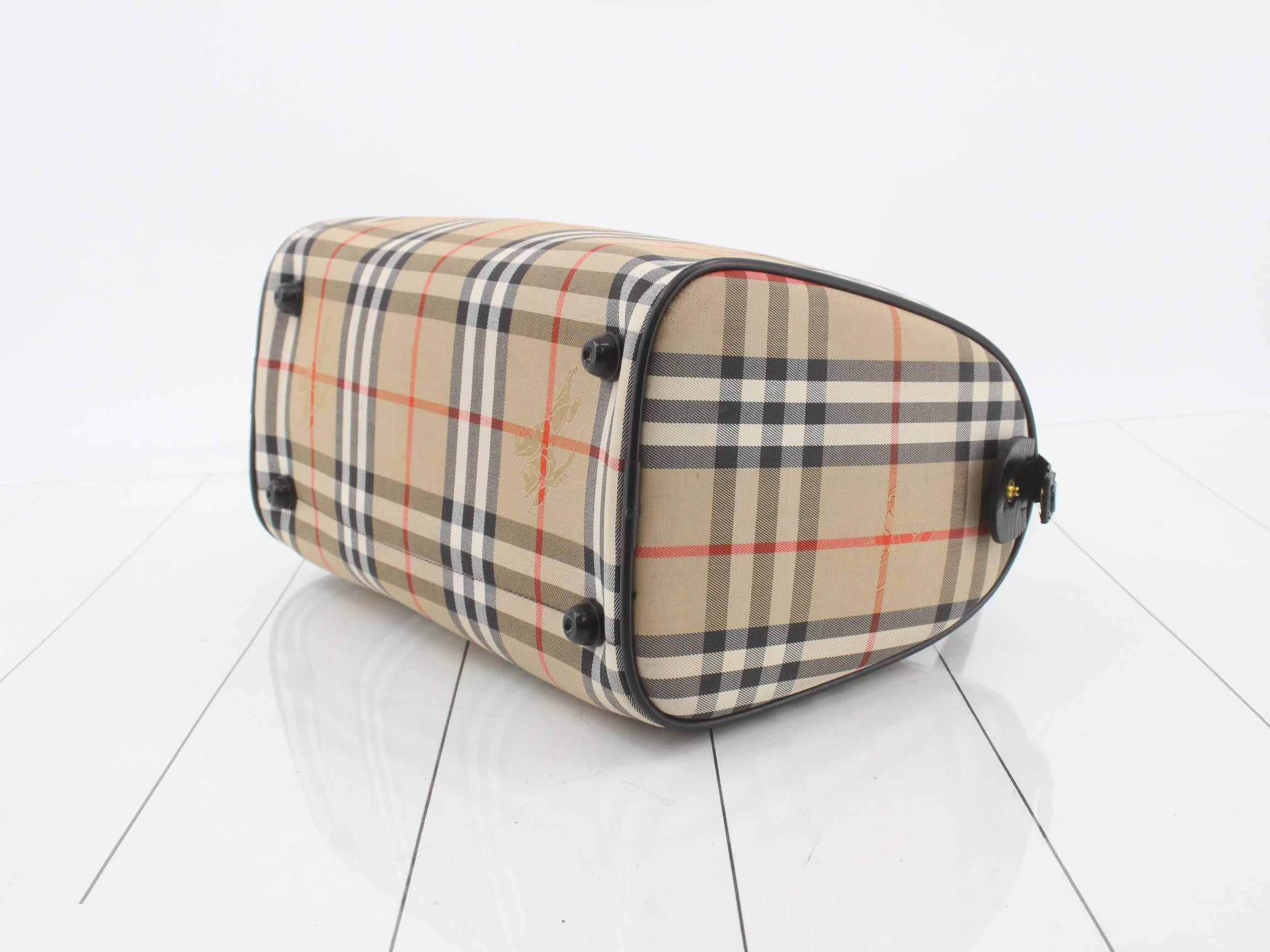 Mini Boston Bag (Checkered) — view 6