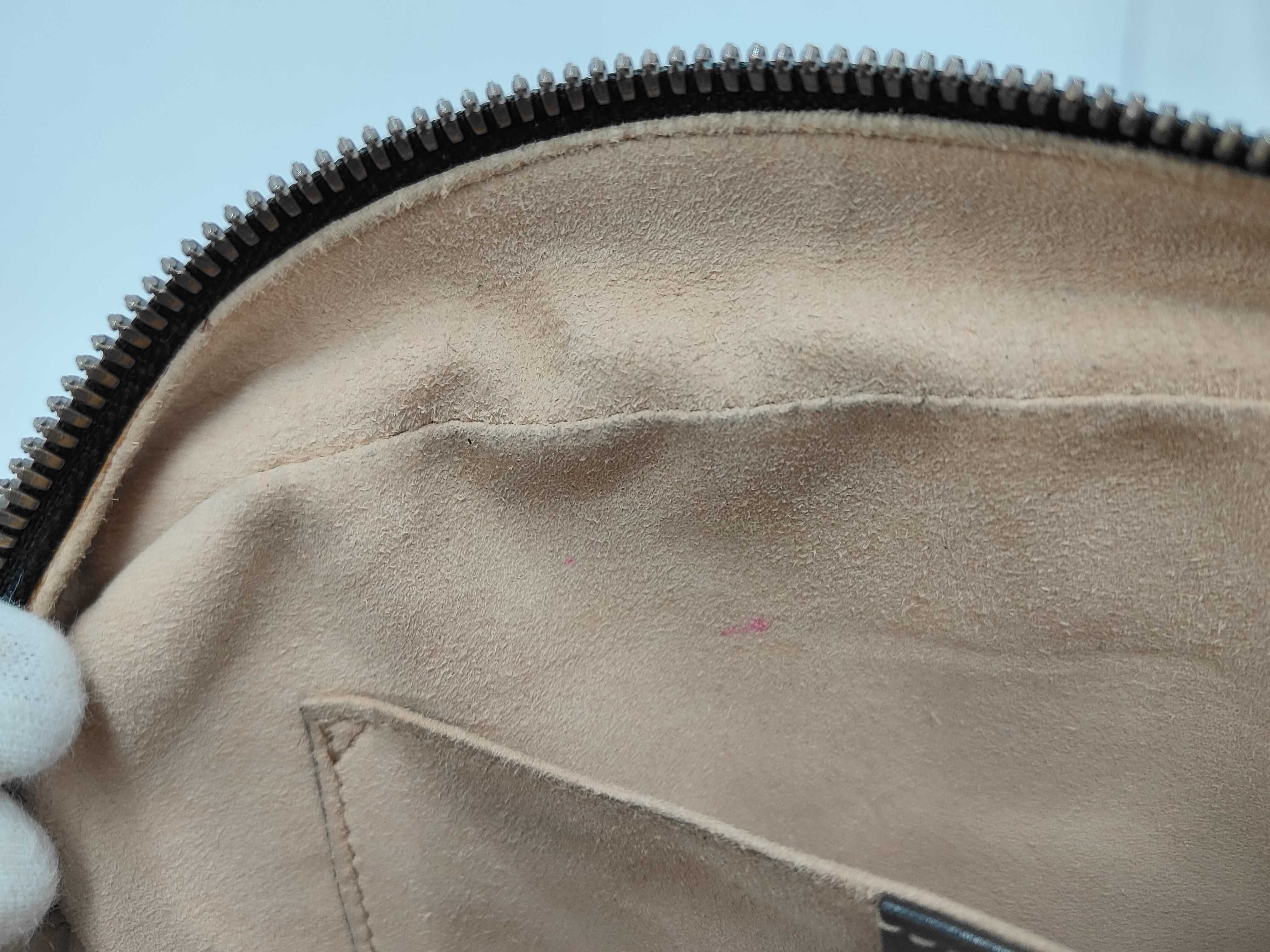 Marmont Leather Shoulder Bag, Black — view 11