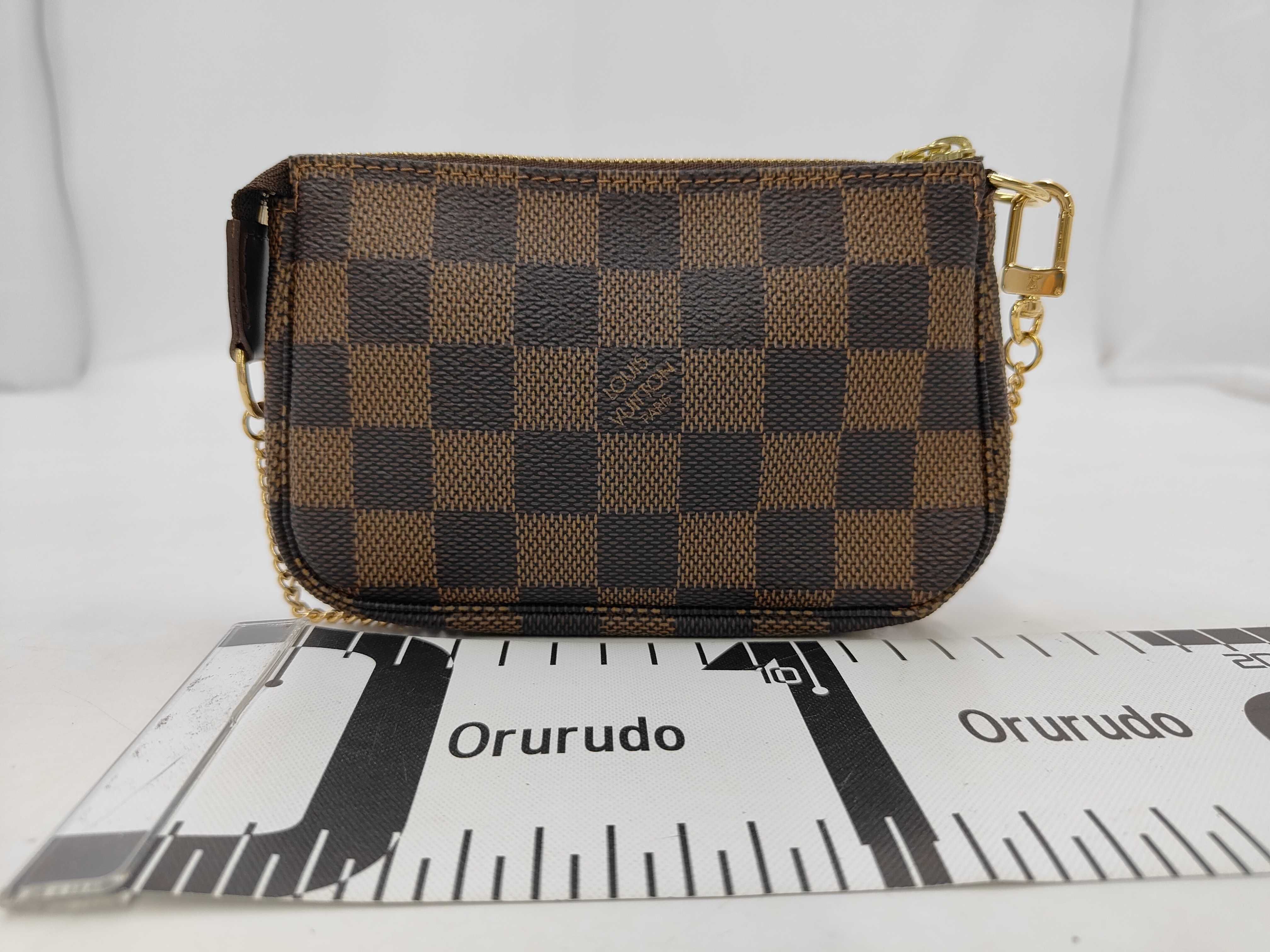 Damier Mini Pochette Accessoires Pouch — view 2