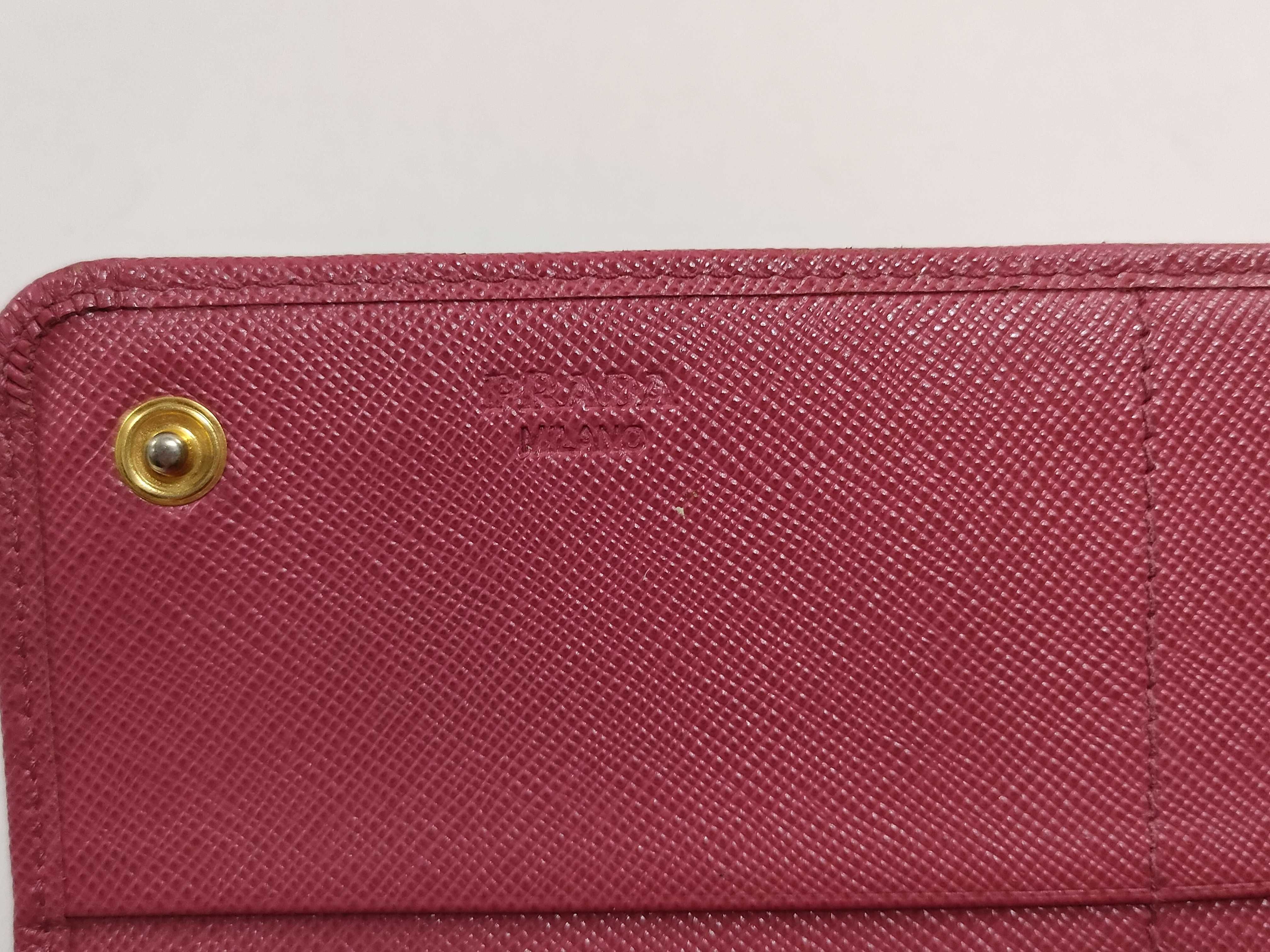 1M1132 Ribbon Long Wallet, Leather, Pink, Box, Guarantee Card Included — view 8