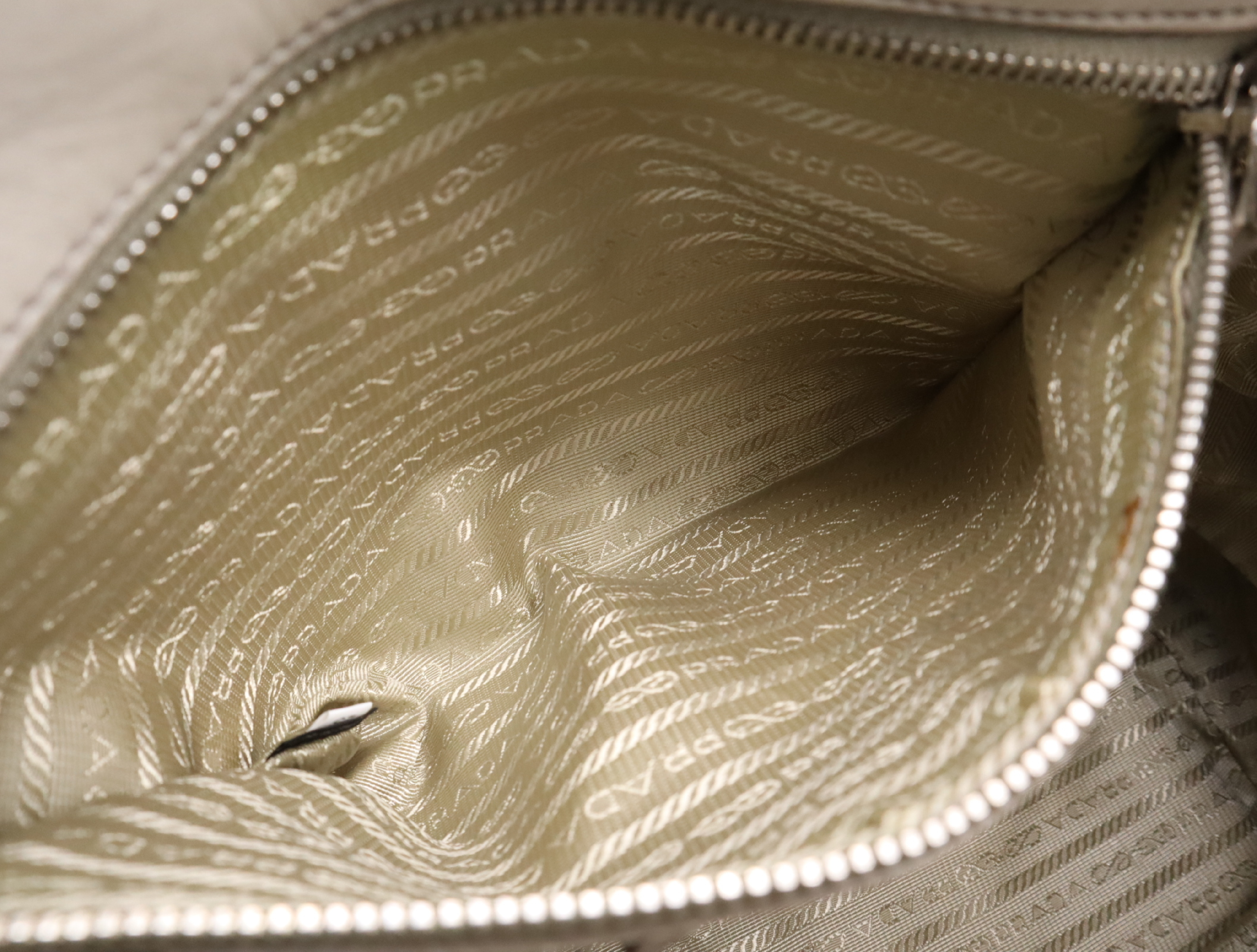 BN1936 Leather 2-Way Handbag with Shoulder Strap, Dust Bag, Charm, and Guarantee Card - Gray Handbag — view 15