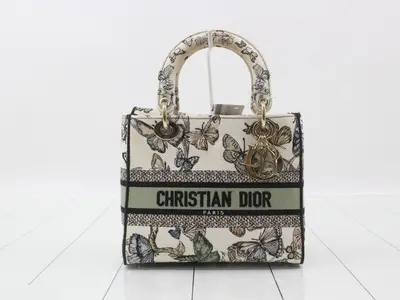 Lady D Light Canvas 2-Way Handbag