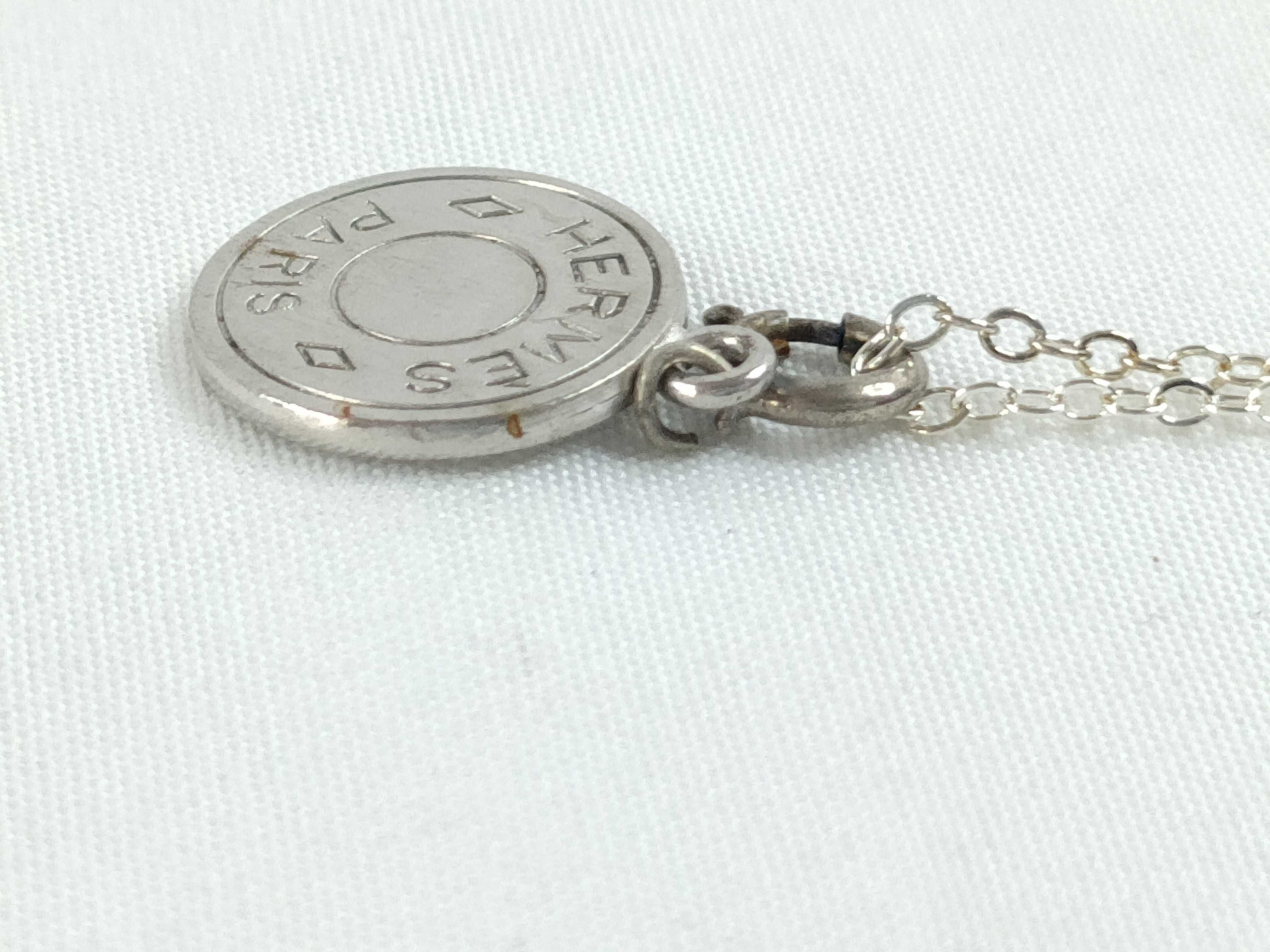 Serie Silver External Chain Necklace — view 3