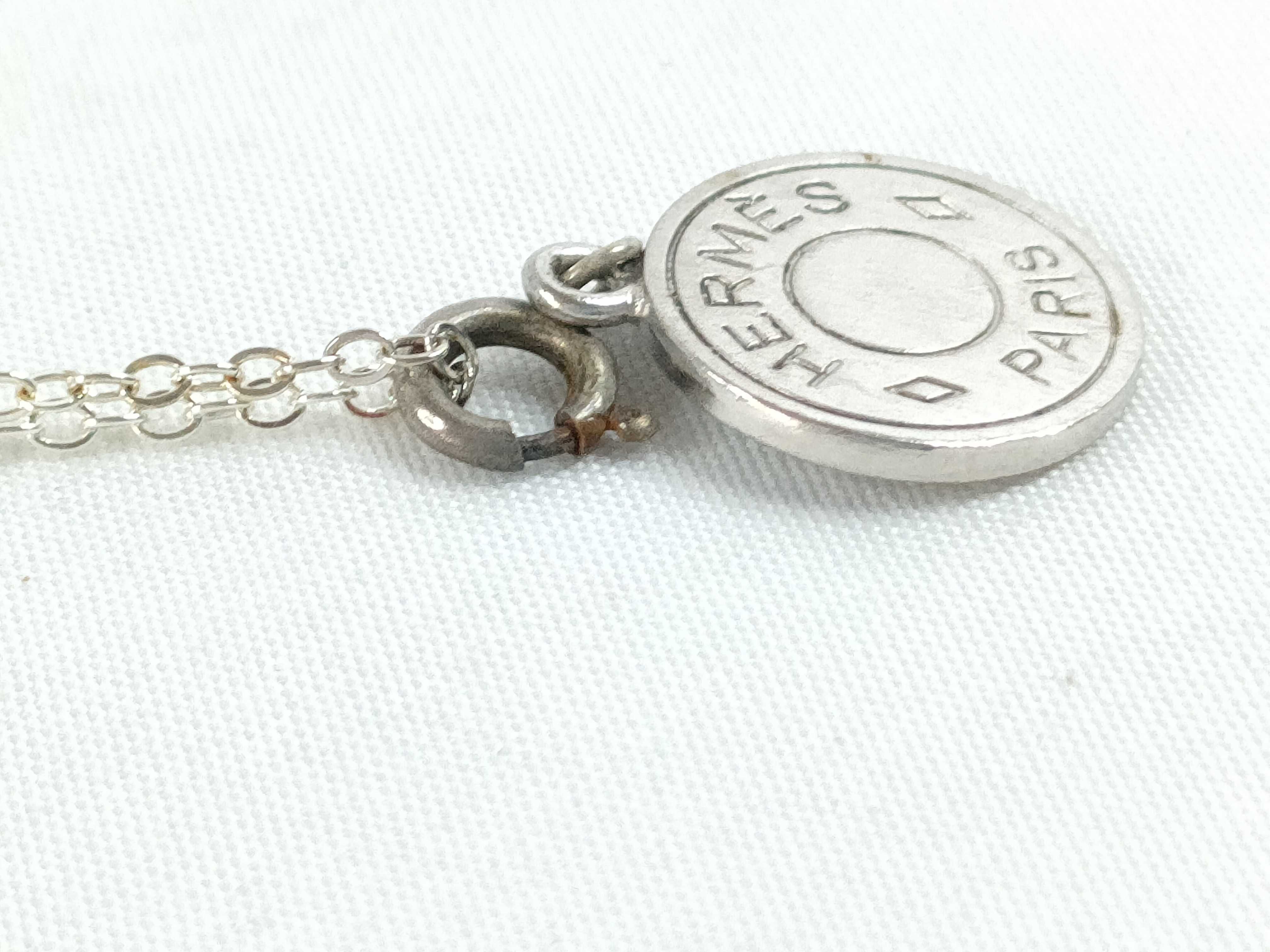 Serie Silver External Chain Necklace — view 4