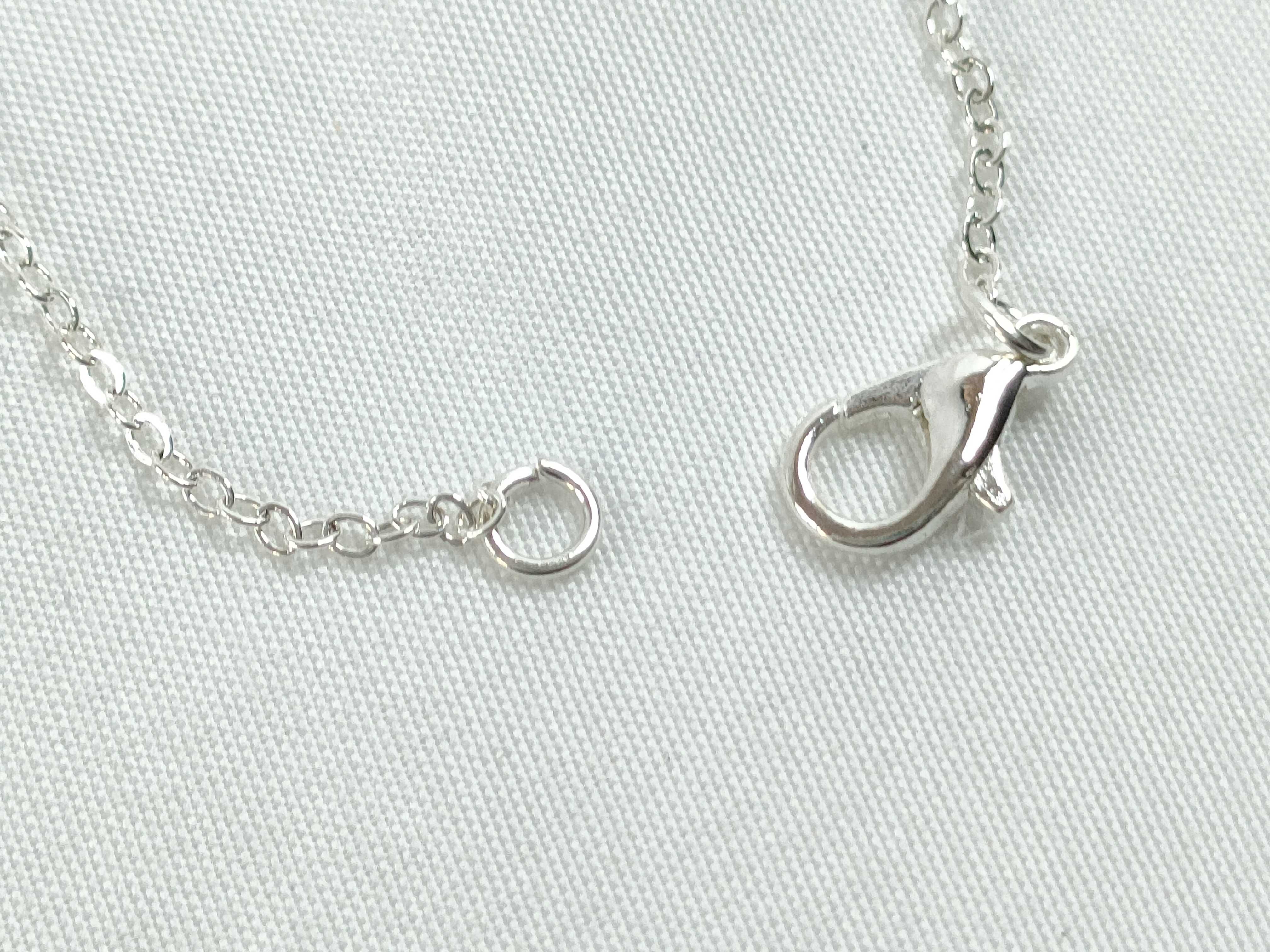Serie Silver External Chain Necklace — view 7