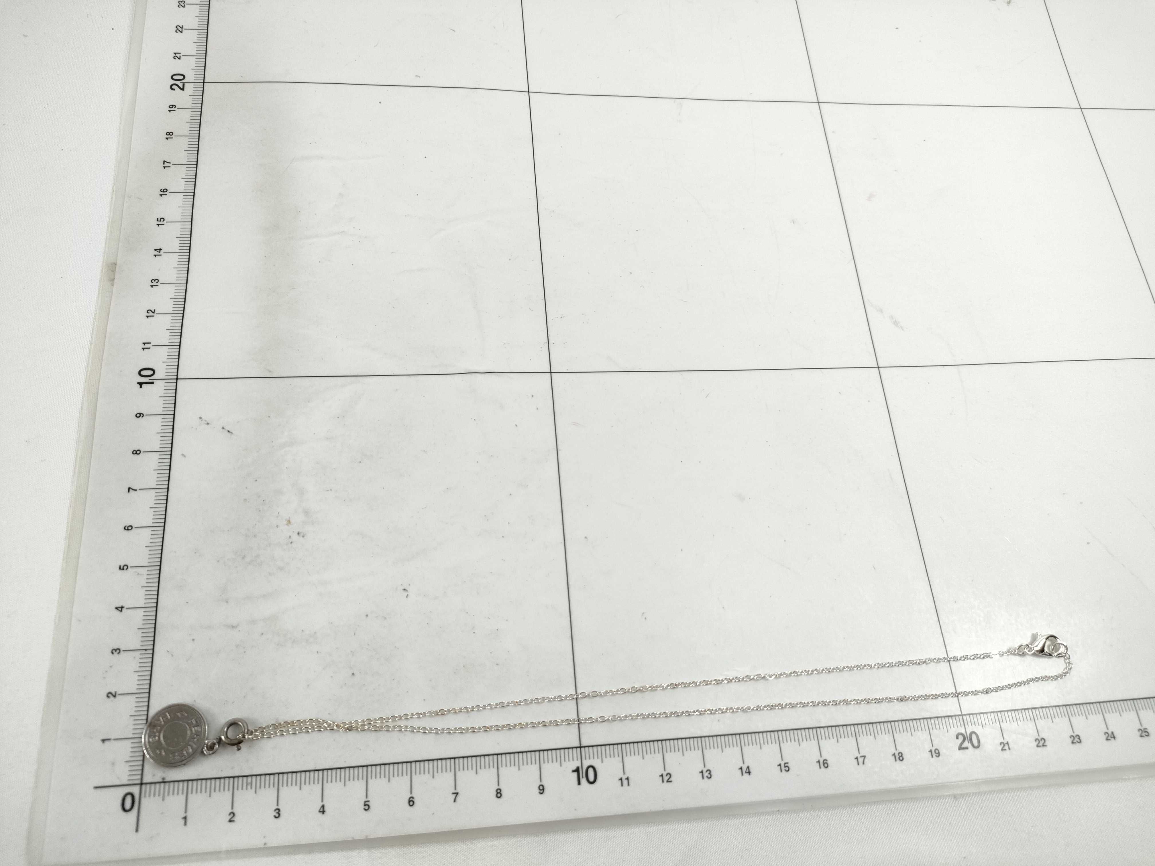 Serie Silver External Chain Necklace — view 8