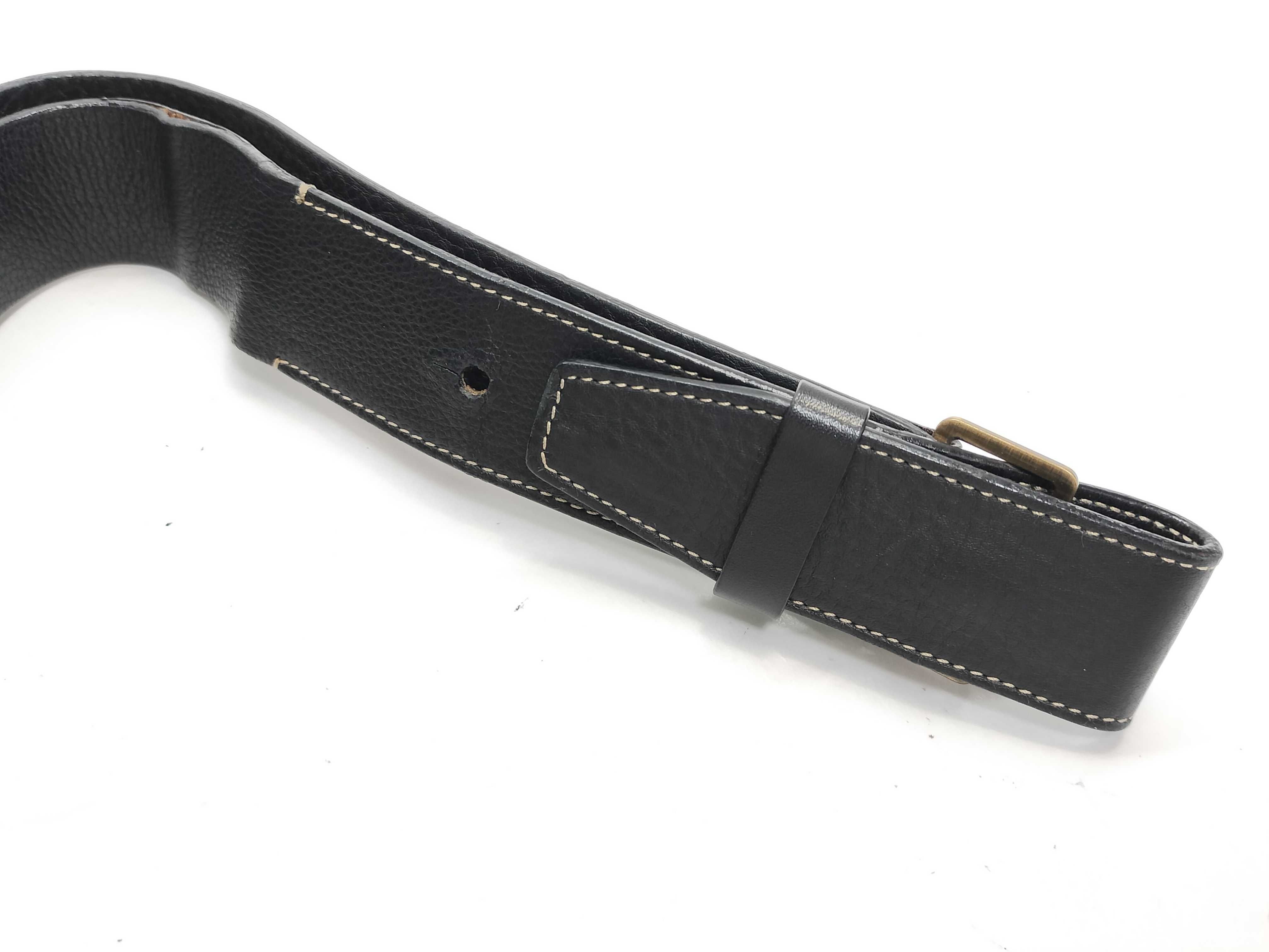 Christian Saddle Belt Bag Leather Waist Bag — view 6