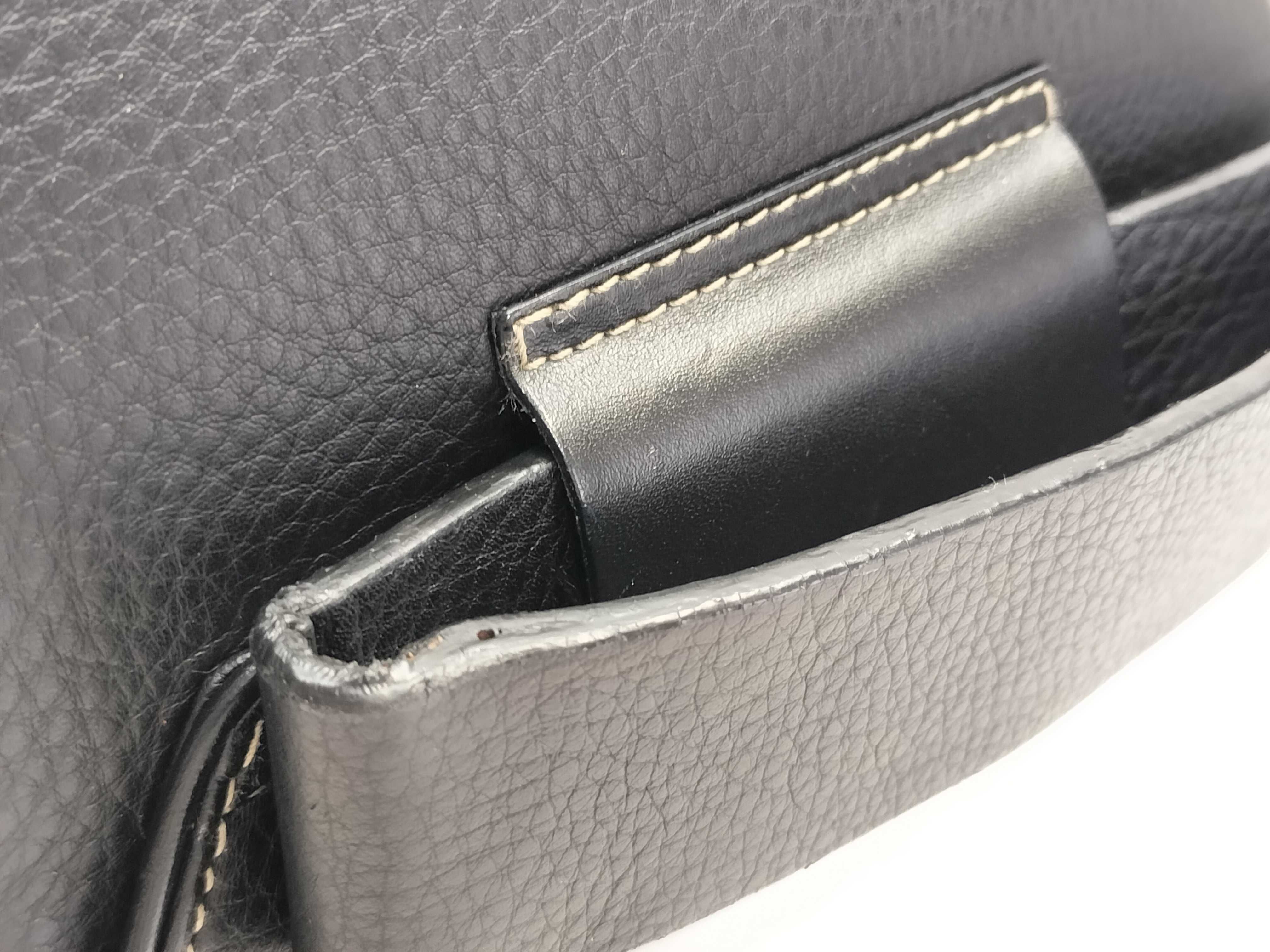 Christian Saddle Belt Bag Leather Waist Bag — view 7