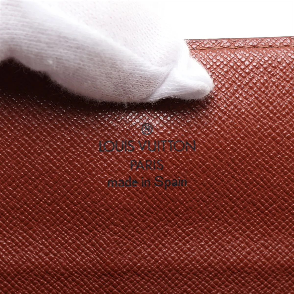 Monogram Portemonnaie Zip M61735 CA0020 Brown Compact Wallet — view 8