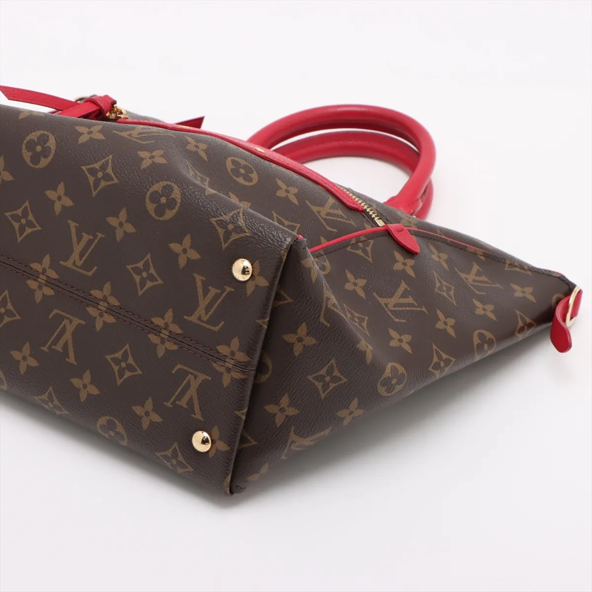 Monogram Tournelle PM M44027 MB2147 Brown x Red — view 3