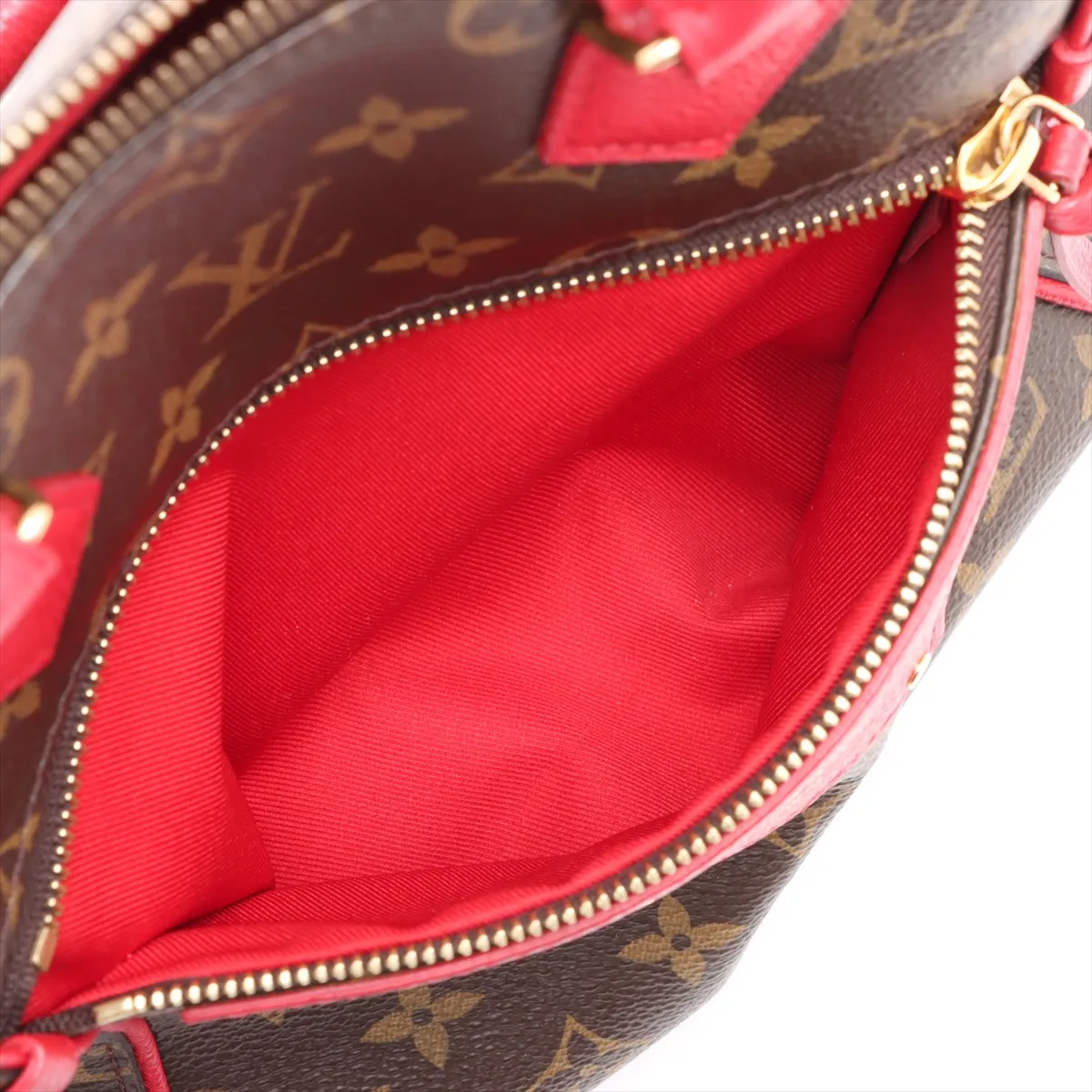 Monogram Tournelle PM M44027 MB2147 Brown x Red — view 8