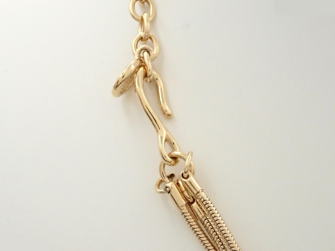 Gold necklace chain approx. 45cm — view 2