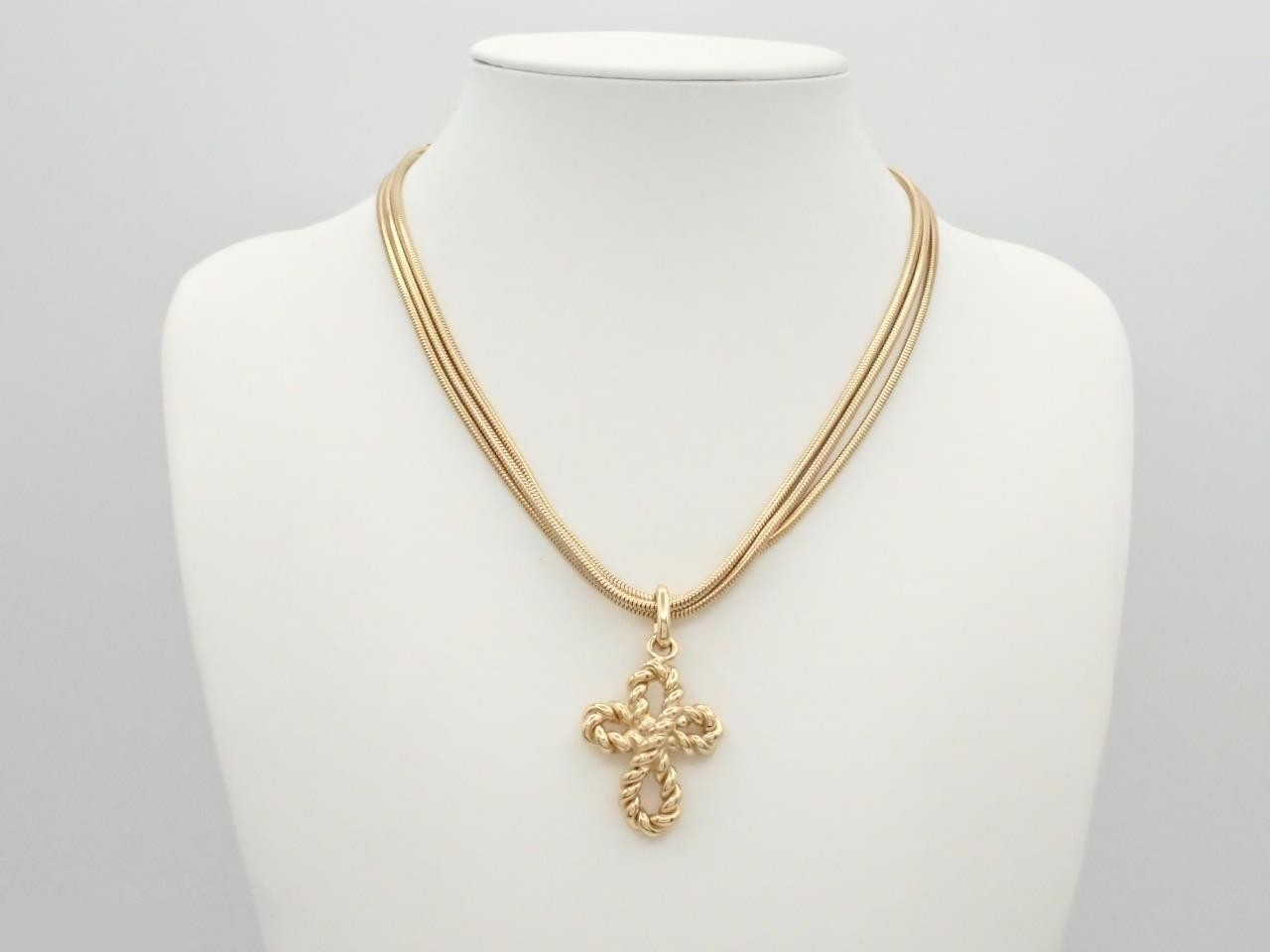 Gold necklace chain approx. 45cm — view 3