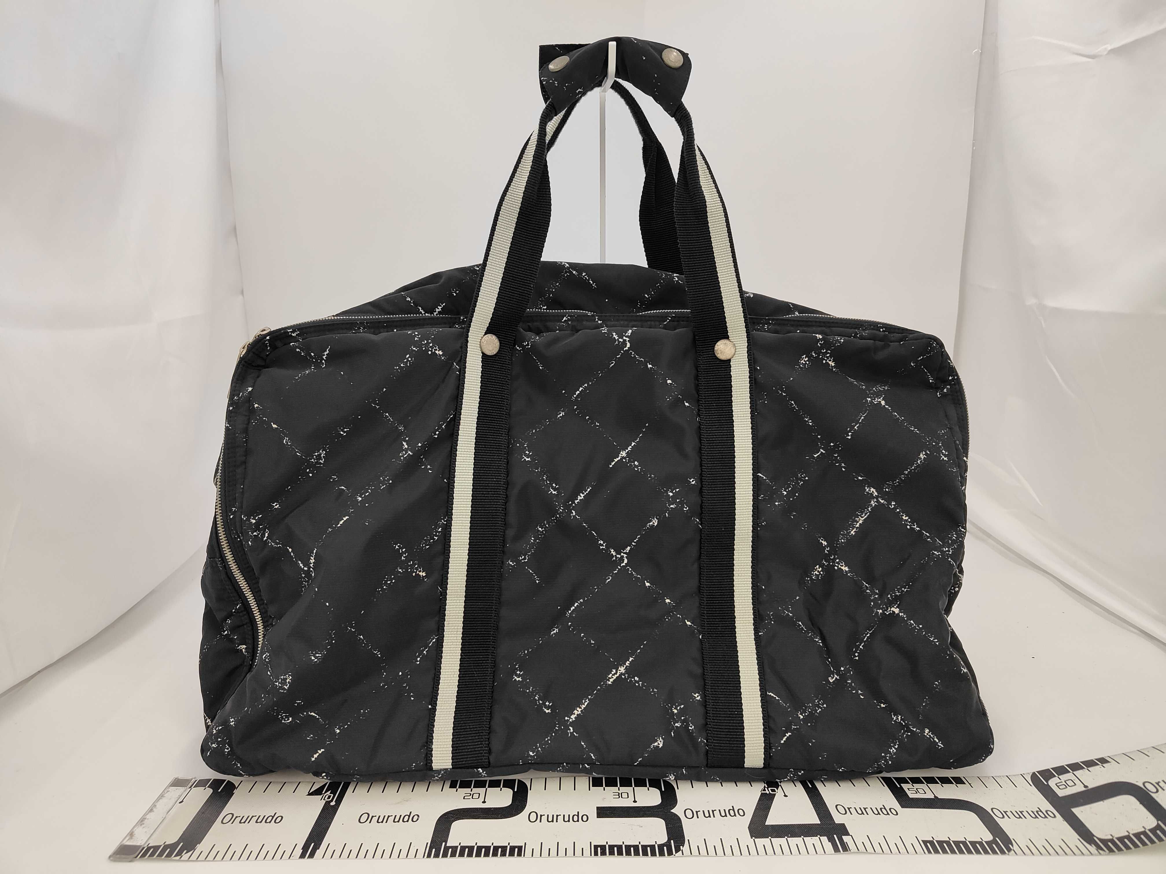 Travel Line Nylon Black Boston Bag — view 2