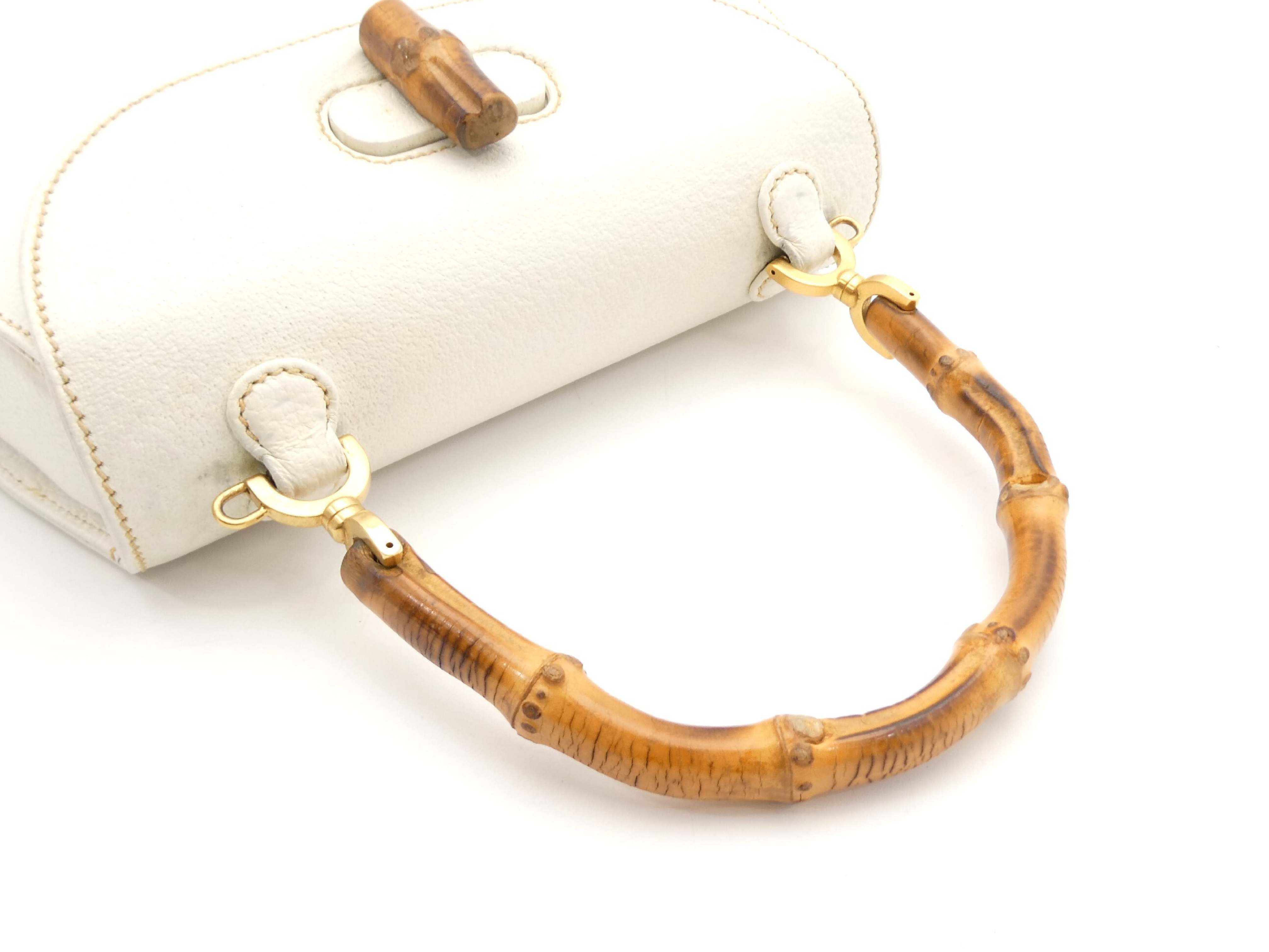 Bamboo Leather 2-Way Handbag — view 6