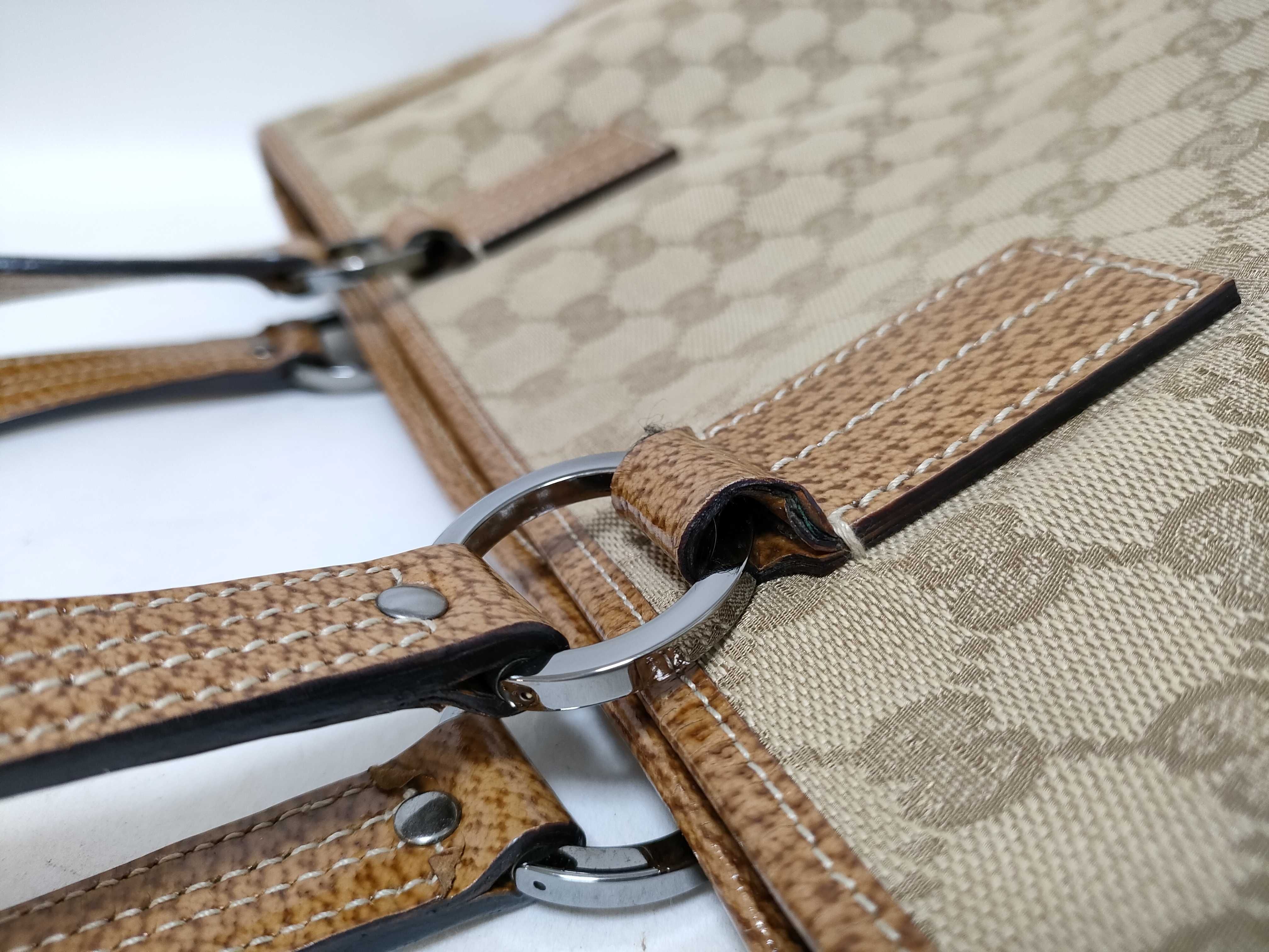 GG canvas Gucci 113017 GG canvas tote bag — view 5